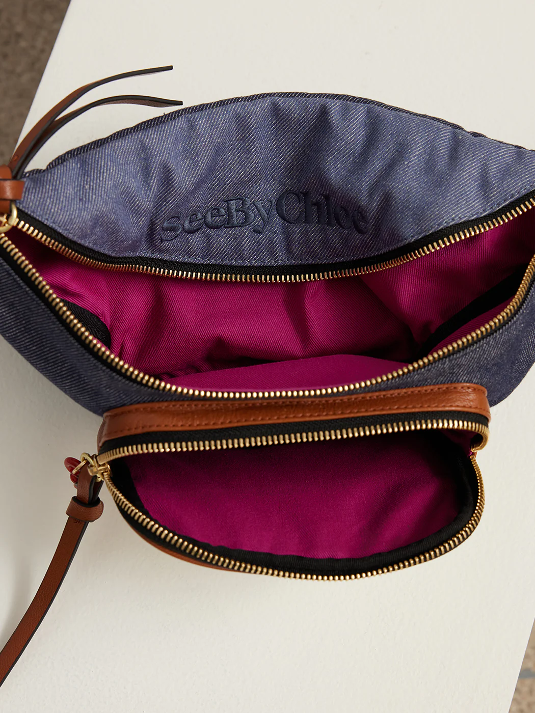 Tilly Belt Bag - Denim - Image 3