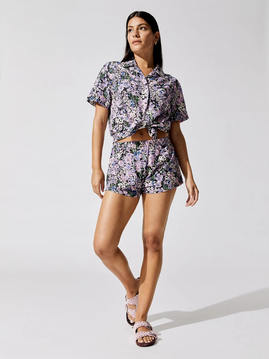 Claudia Short - Black Floral - Image 5