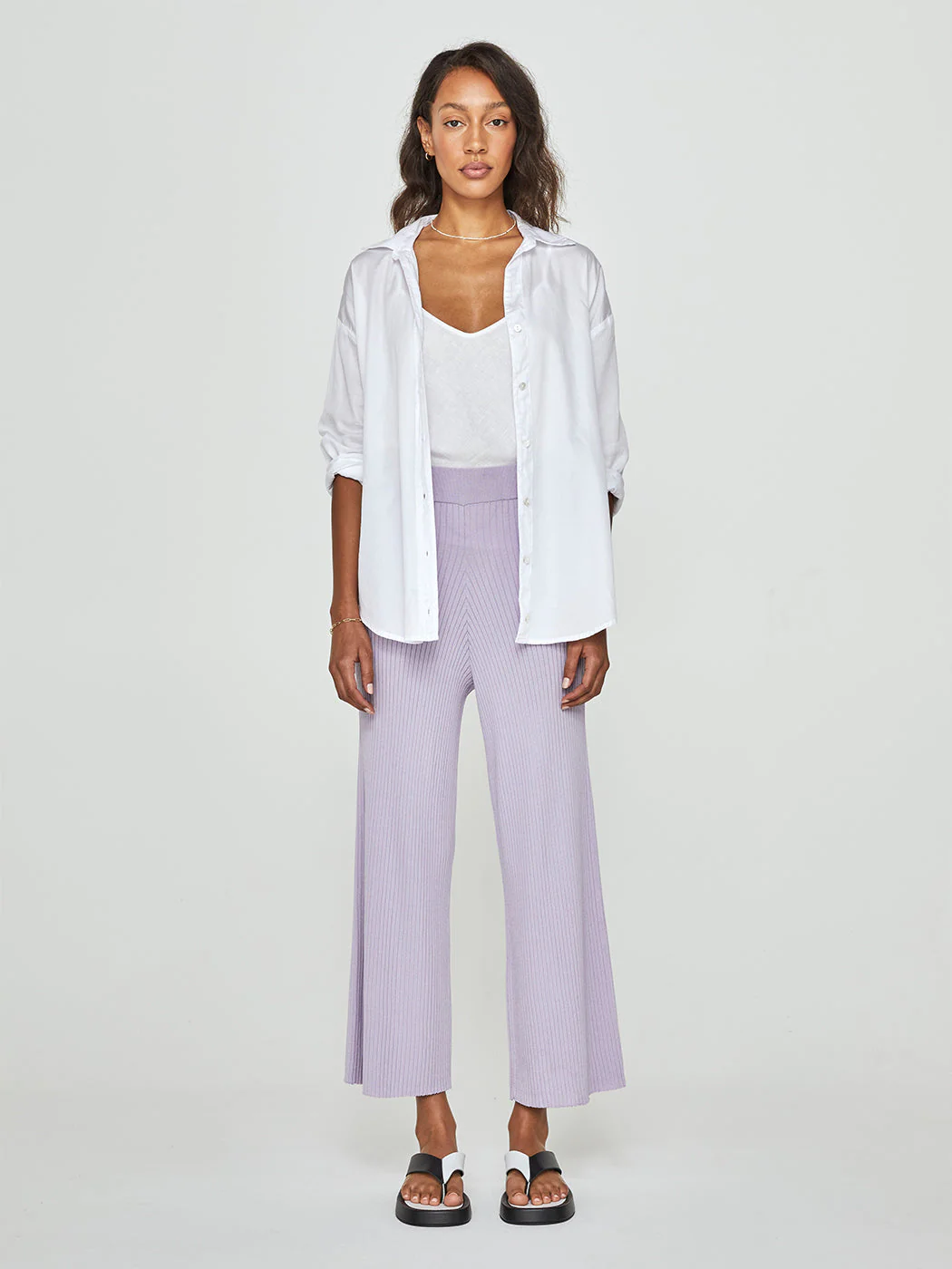 Cool Cotton Tunic Shirt - White - Image 7