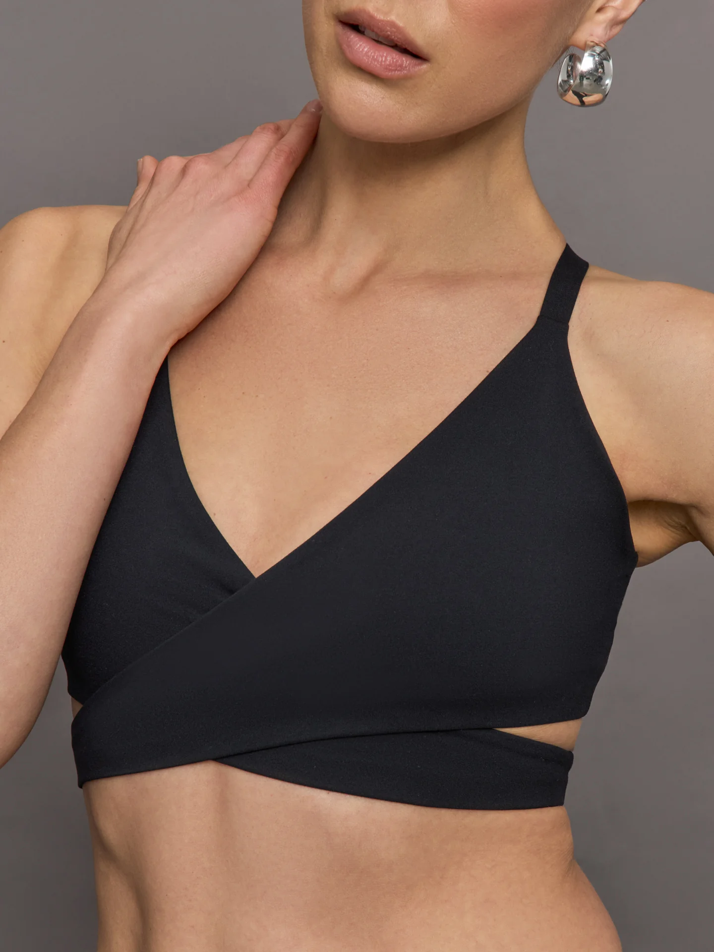 Corso Crossover Bra - Black - Image 6