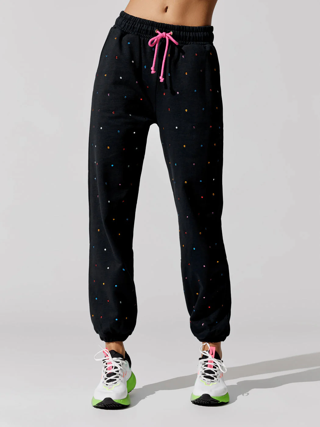 Cotton Gem Sweatpant - Black Gemstone - Image 2