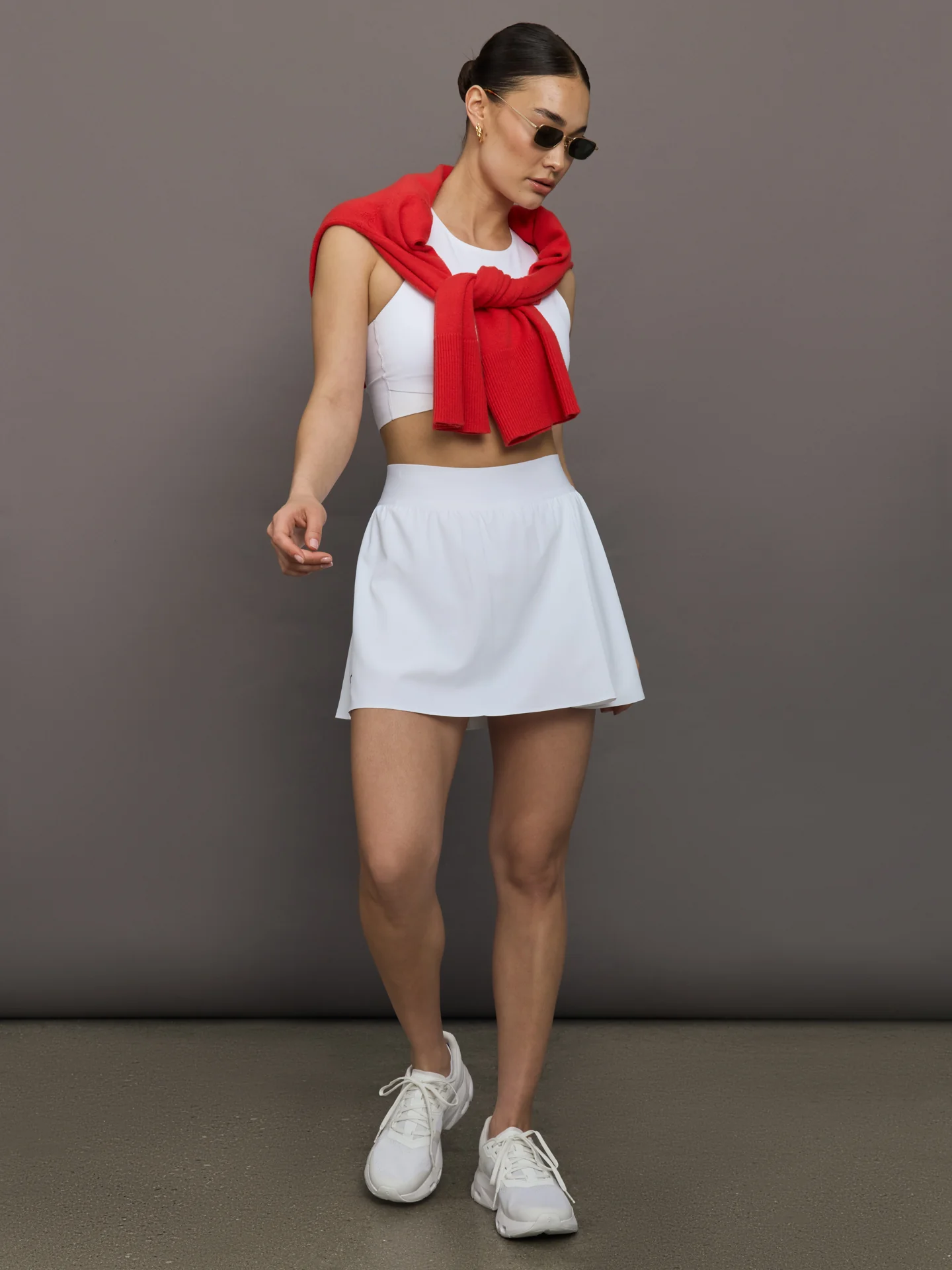 Court Skirt Pleated - White - Image 2