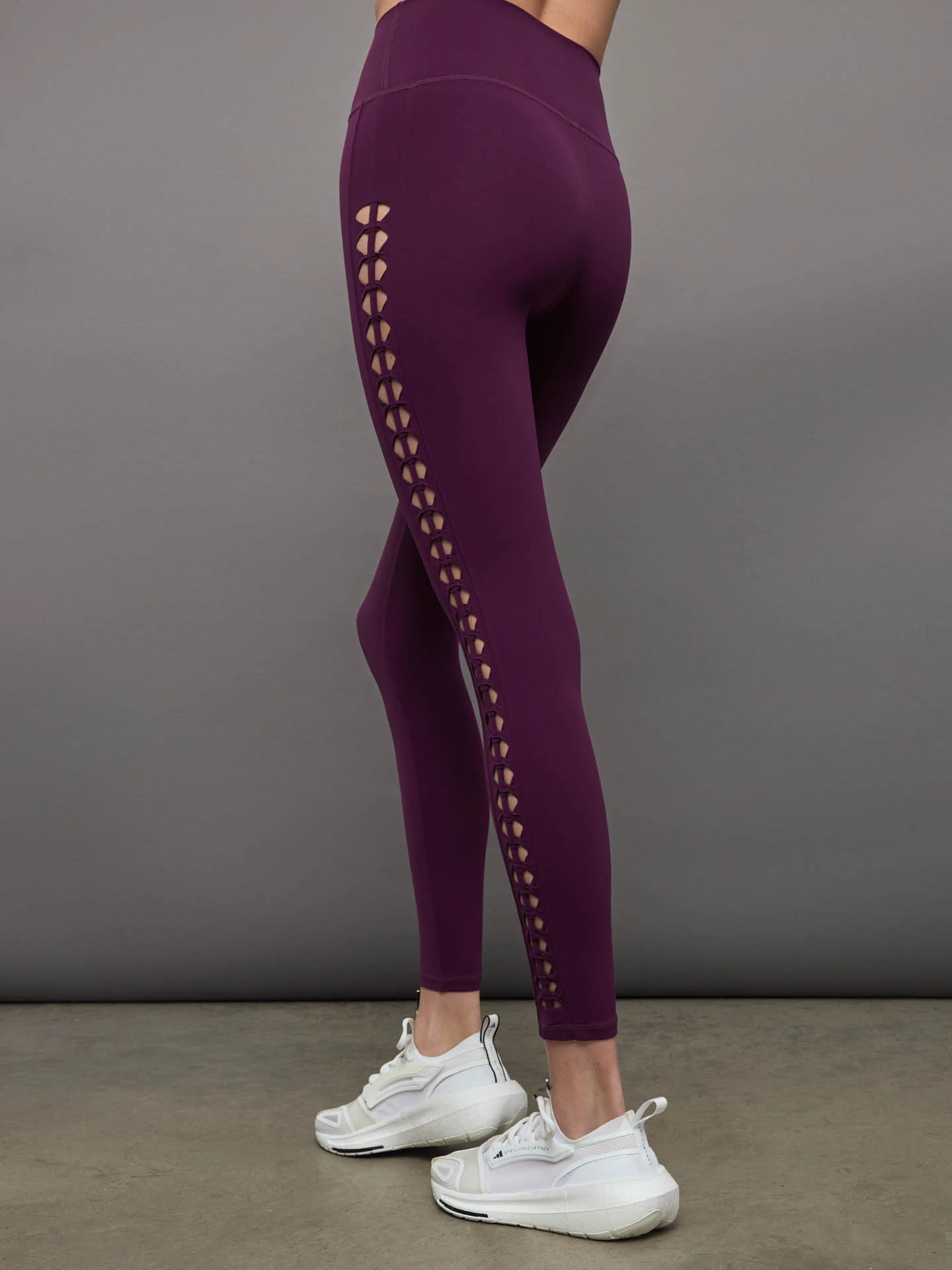 Crochet Legging in Melt - Pickled Beet - Image 4