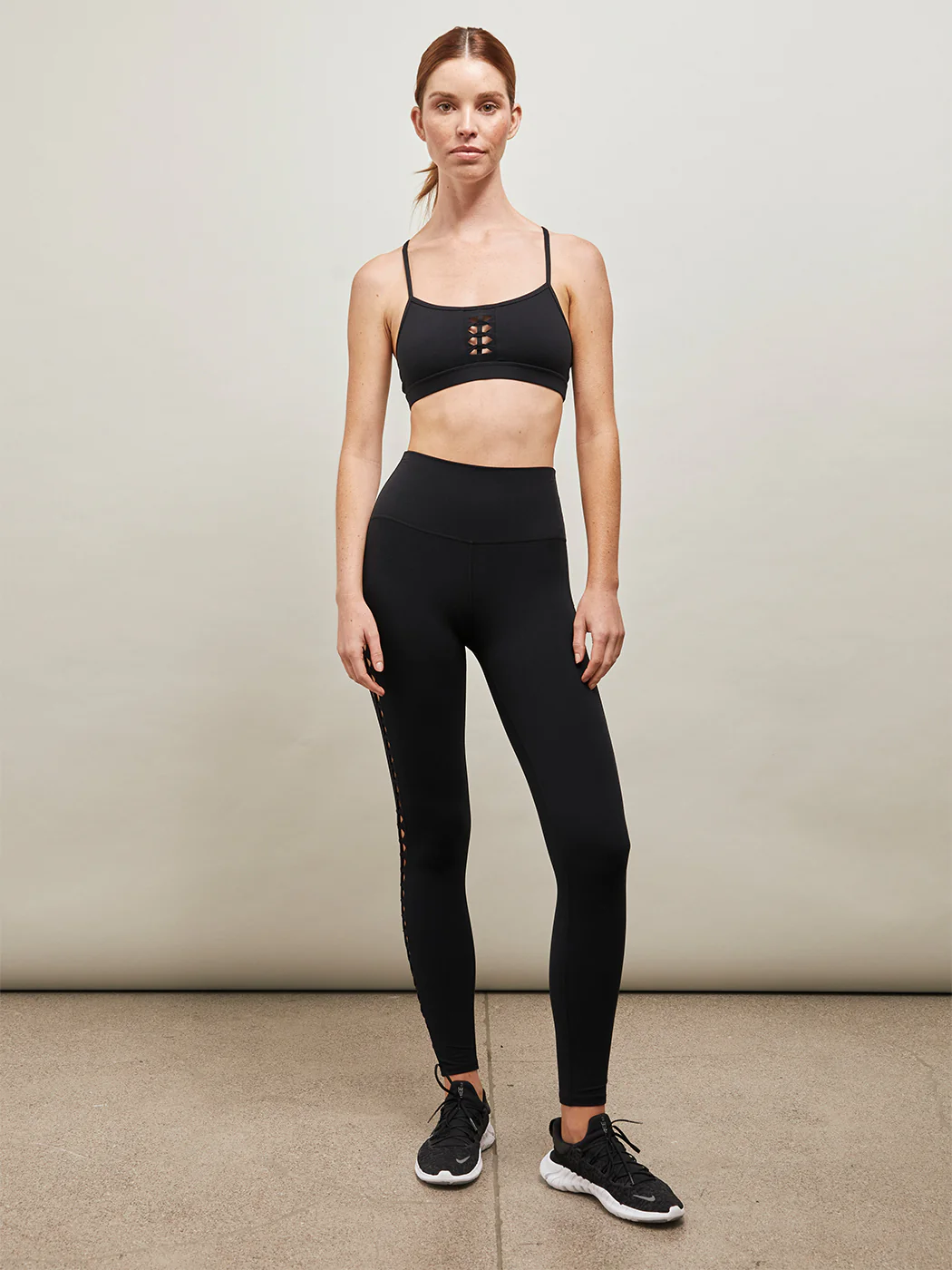 Crochet Melt Bra - Black - Image 3