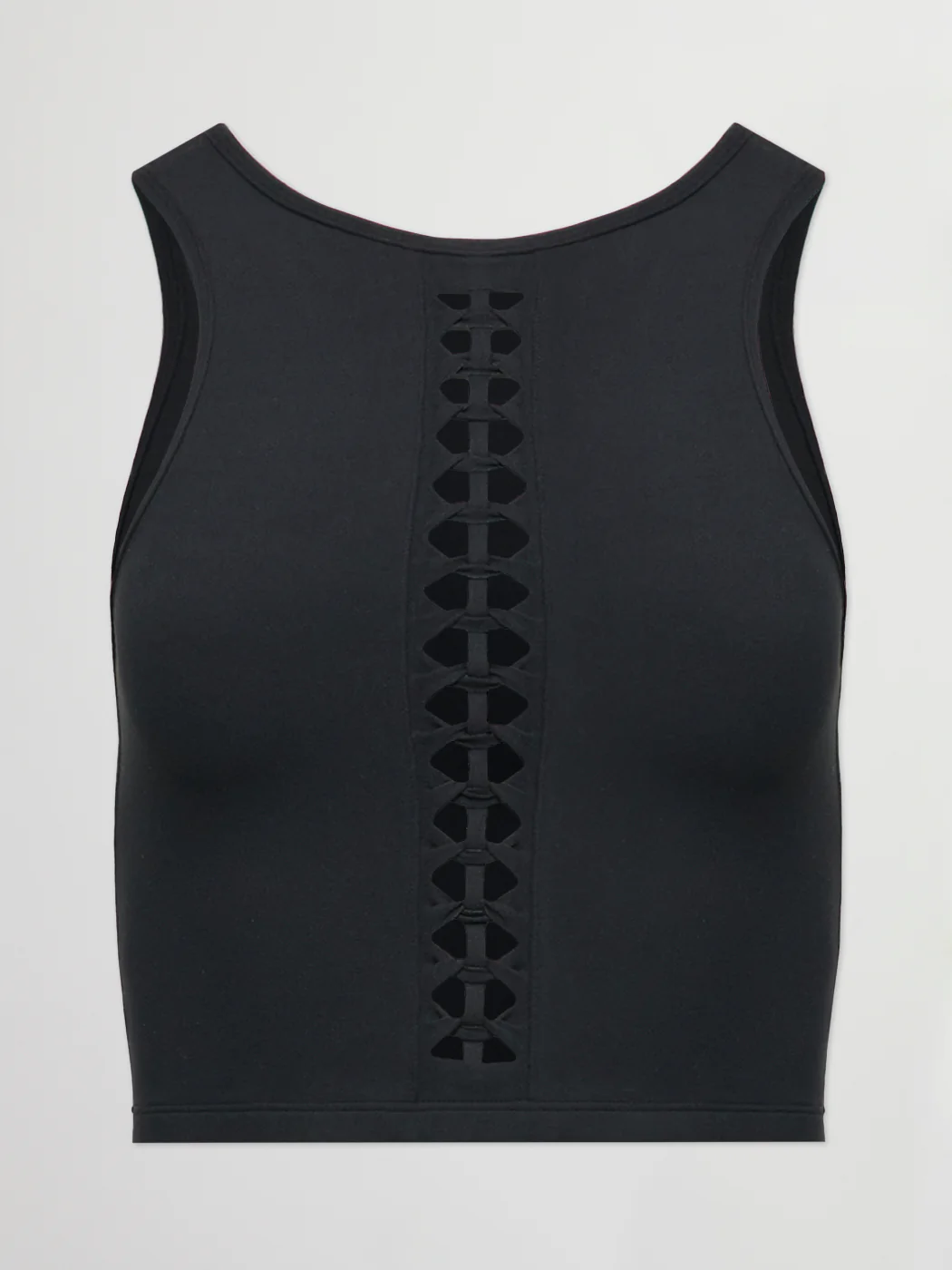 Crochet Tank in Melt - Black - Image 6