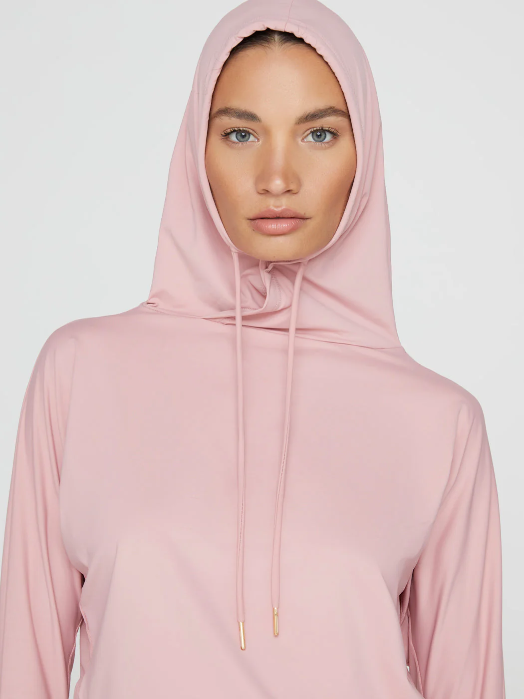 Crop Hoodie - Blush - Image 8