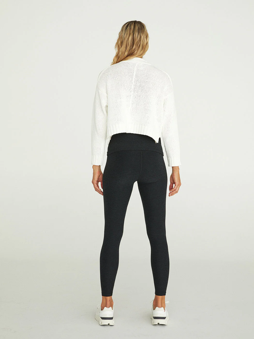 Cropped Cardigan - Salt White - Image 6