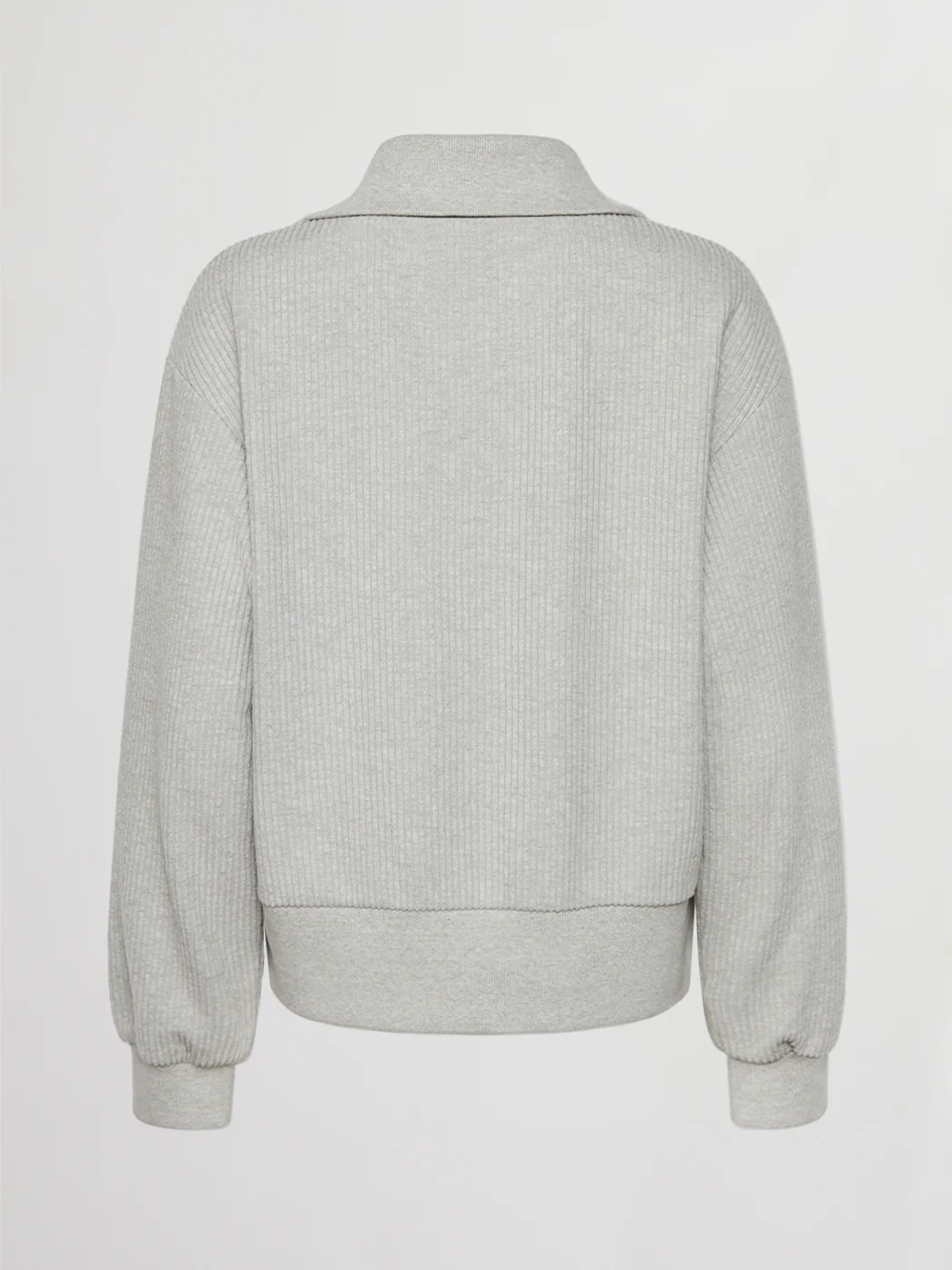 Cyrus Half Zip - Sage Heather Marl - Image 2