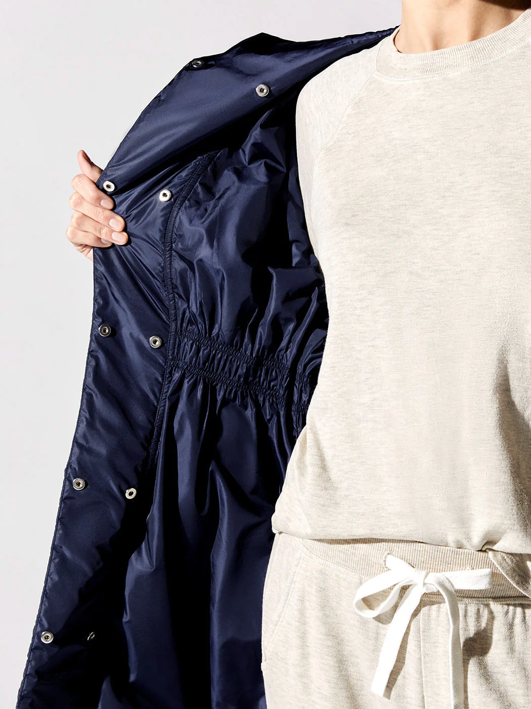 Dastyano Puffer Coat - Faded Night - Image 5