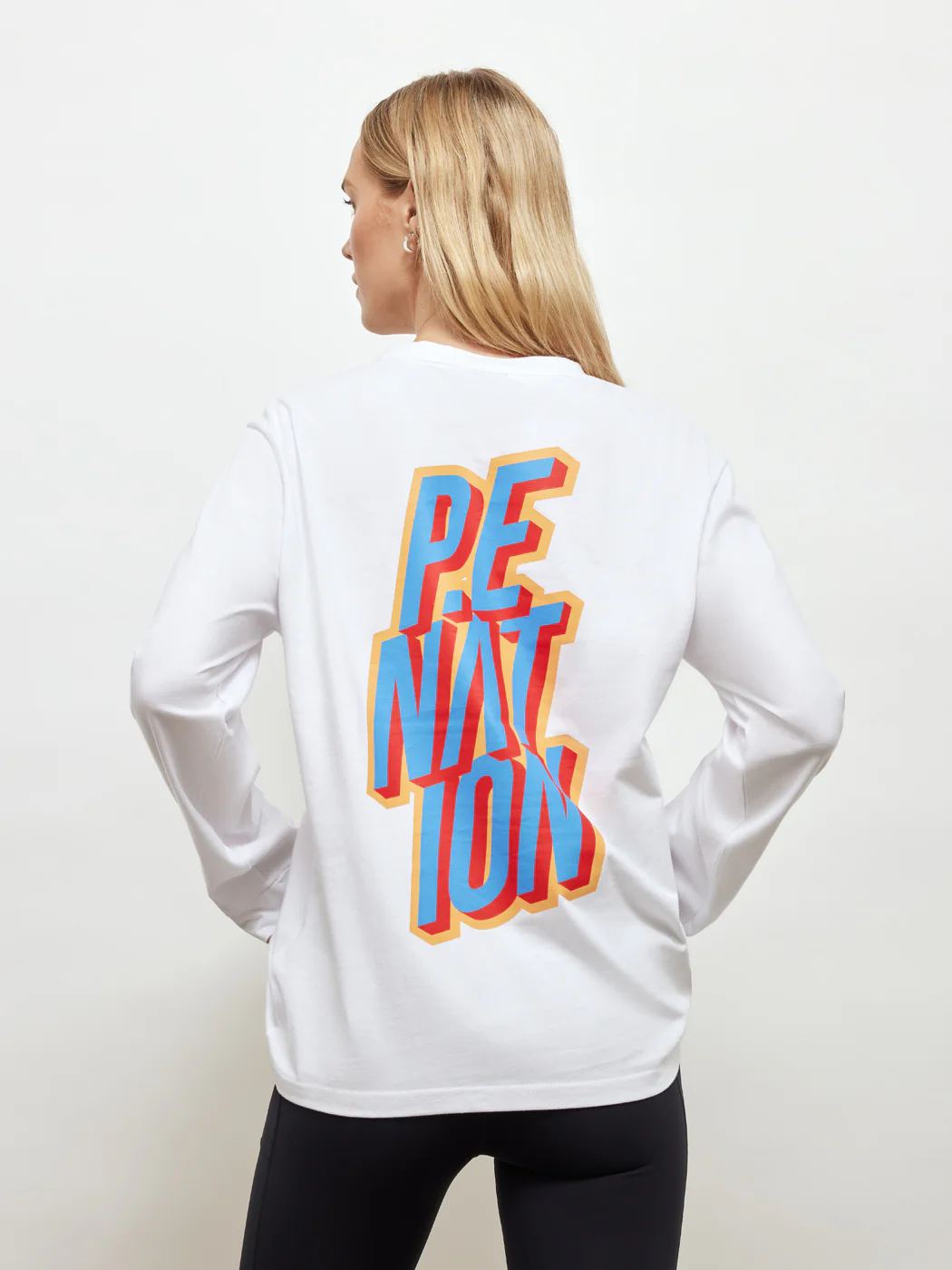 Daze Long Sleeve Tee - Optic White - Image 2