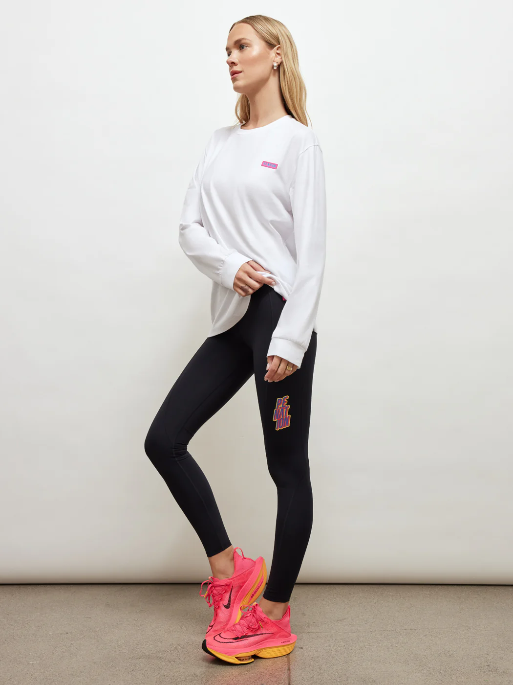 Daze Long Sleeve Tee - Optic White - Image 3