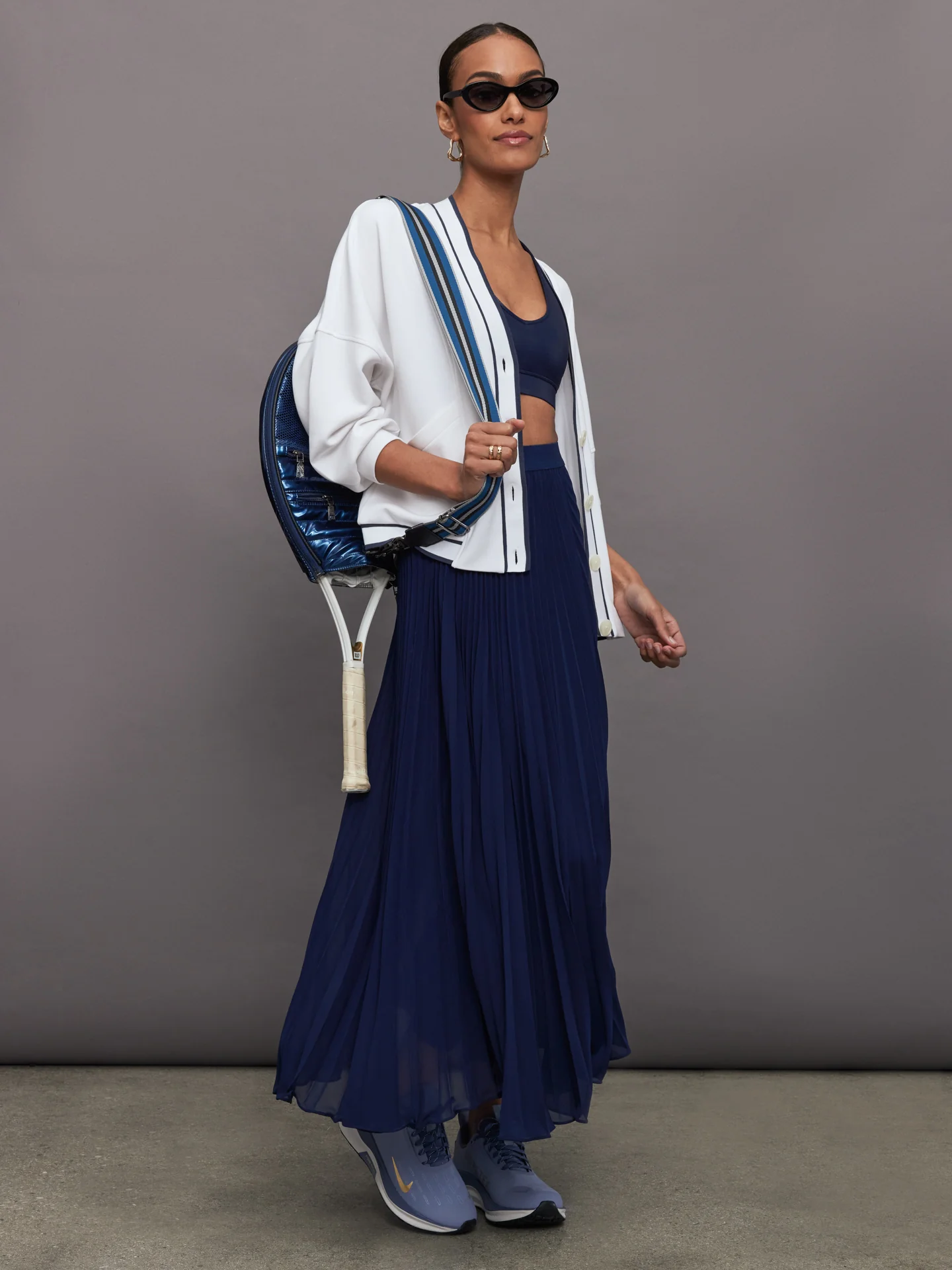 Decker Off-Court Cardi - White - Image 3