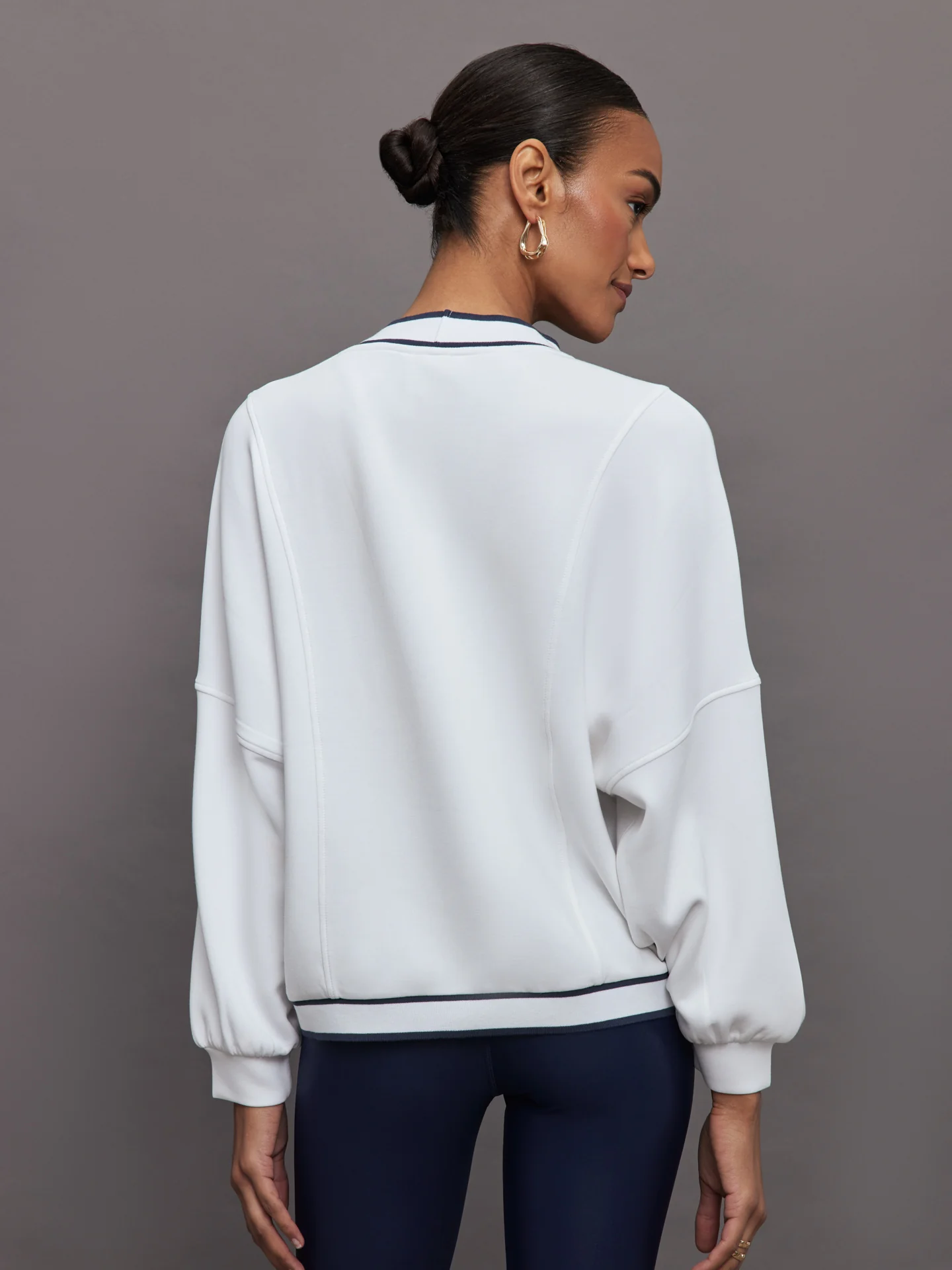 Decker Off-Court Cardi - White - Image 5
