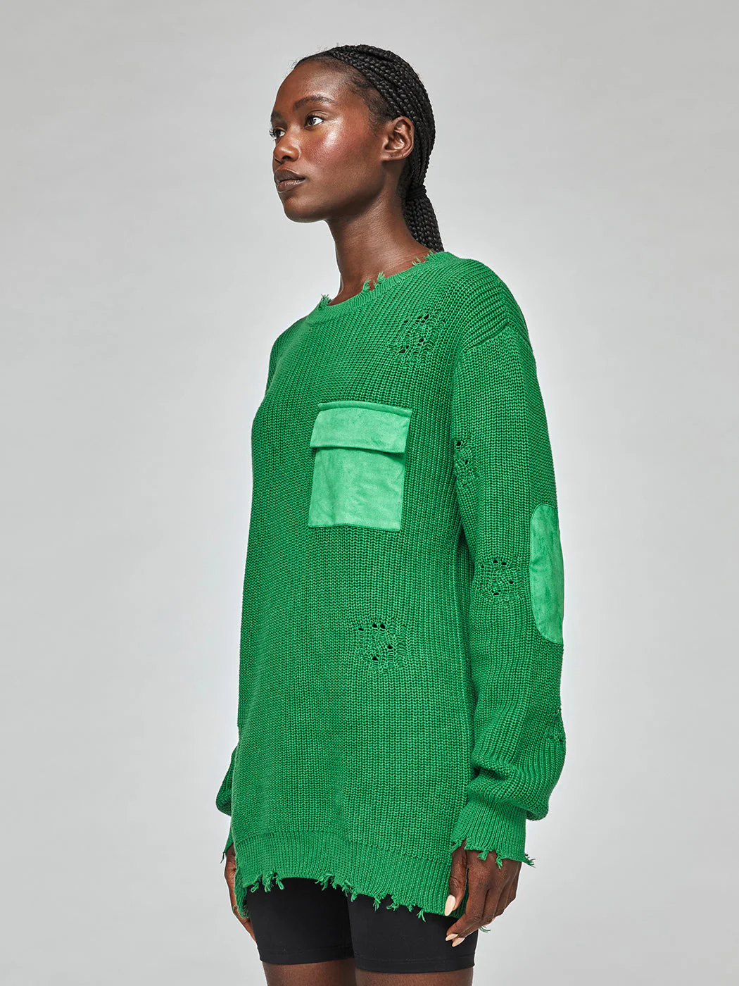 Devin Sweater - Amazon Green - Image 6
