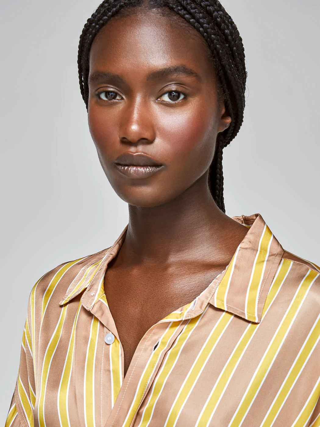 Dillon Shirt - Yellow/Nude - Image 6