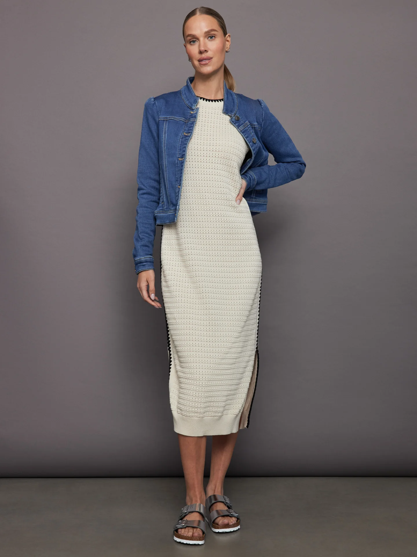 Dwight Tank Midi Dress - Birch - Image 2
