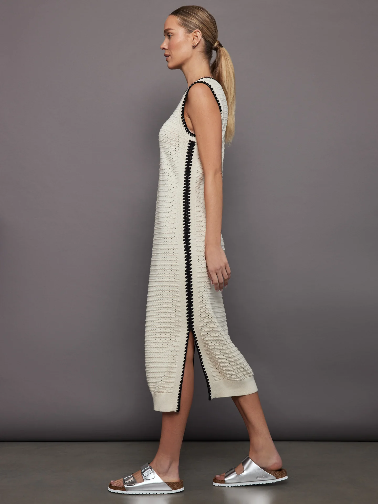 Dwight Tank Midi Dress - Birch - Image 3