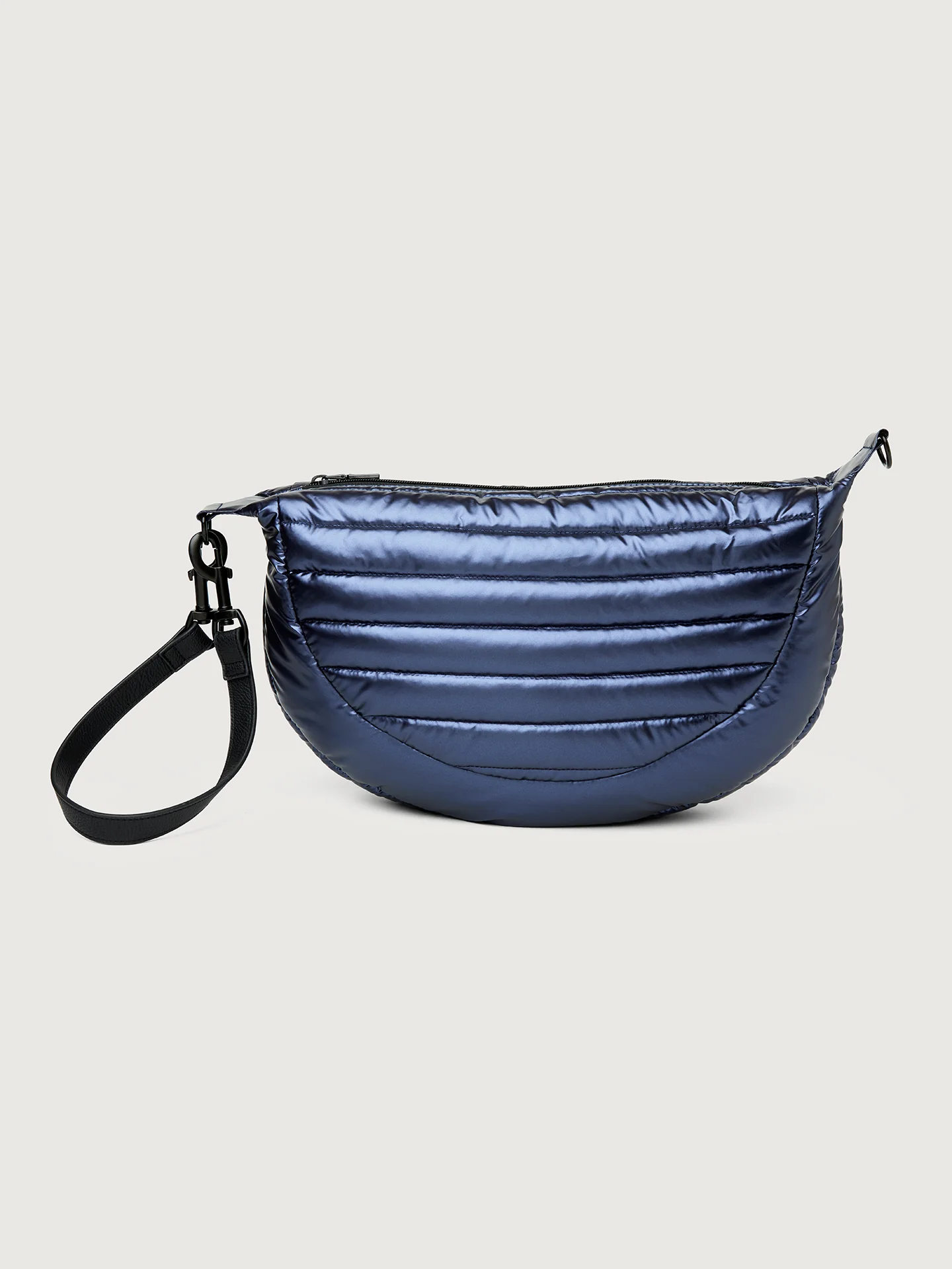 Elton Hobo Crossbody - Pearl Midnight/ Black/ Black Web/ Black Hardware - Image 7