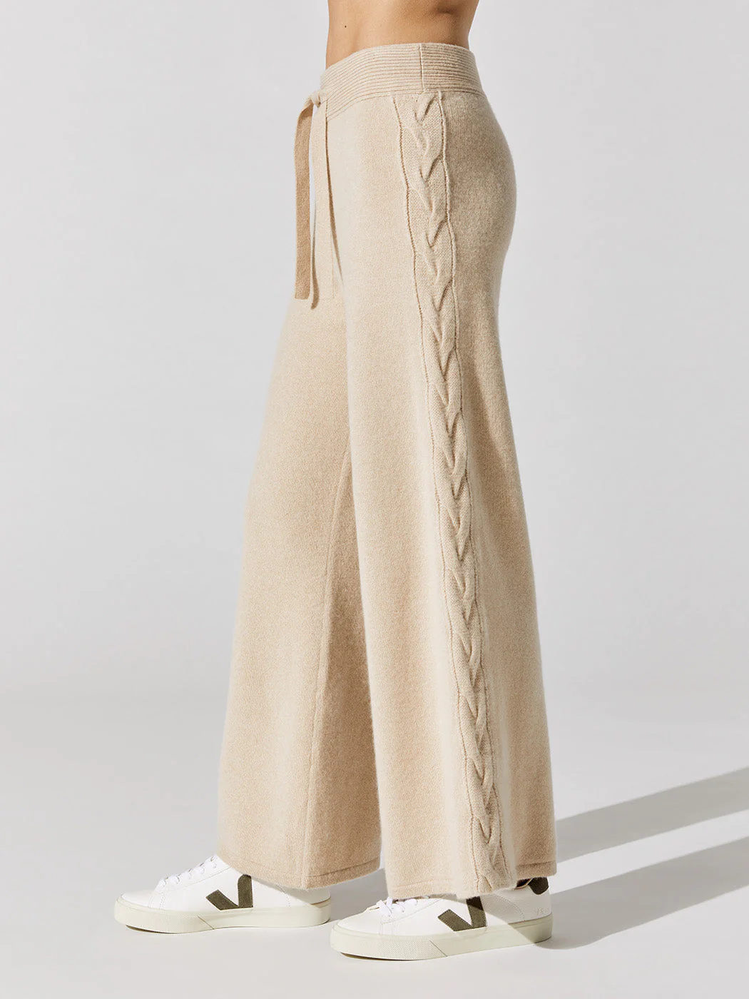 Erica Cashmere Pants - Biscuit - Image 2
