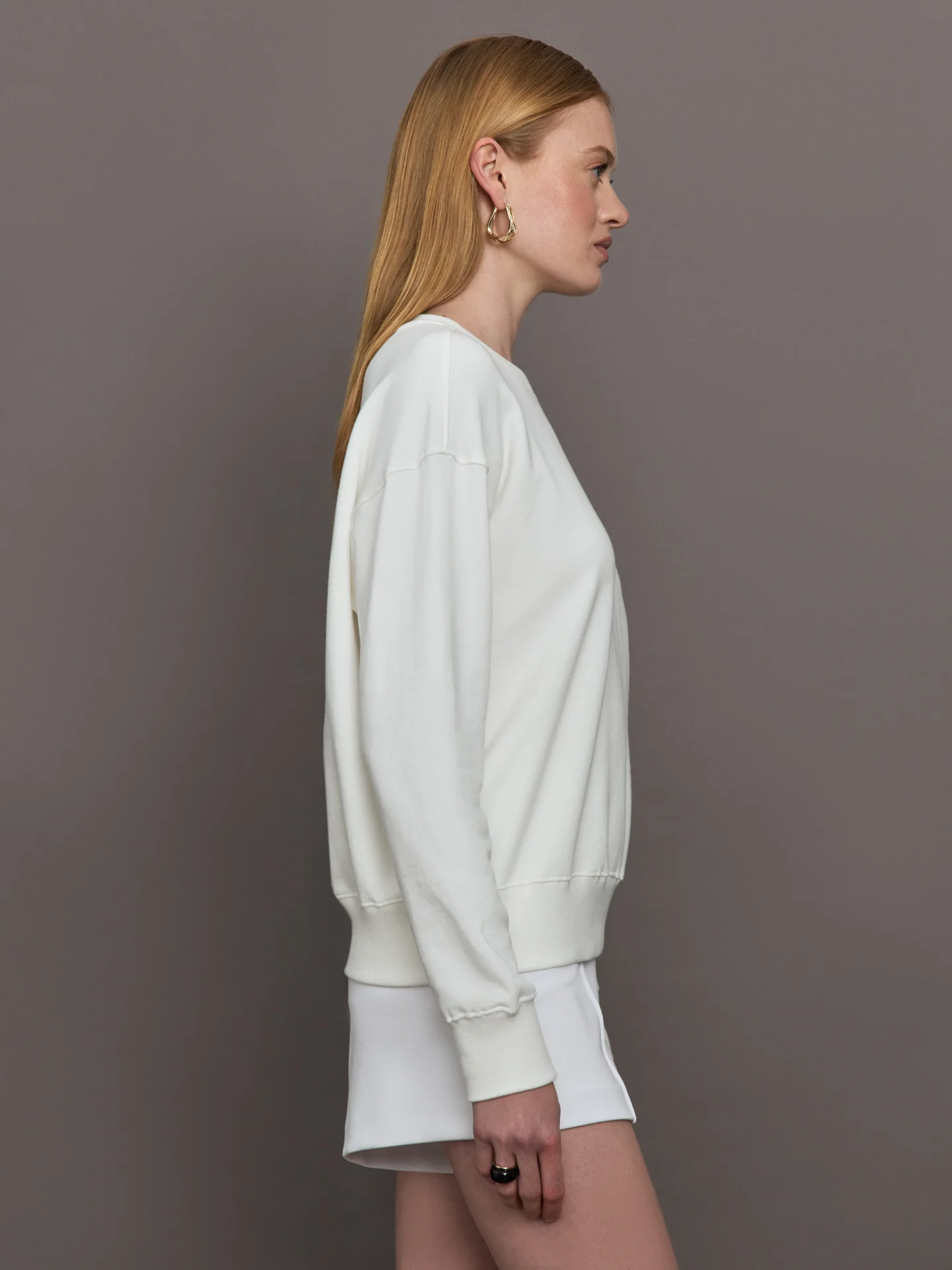 Ex-Boyfriend Le Sunshine Sweatshirt - White - Image 4