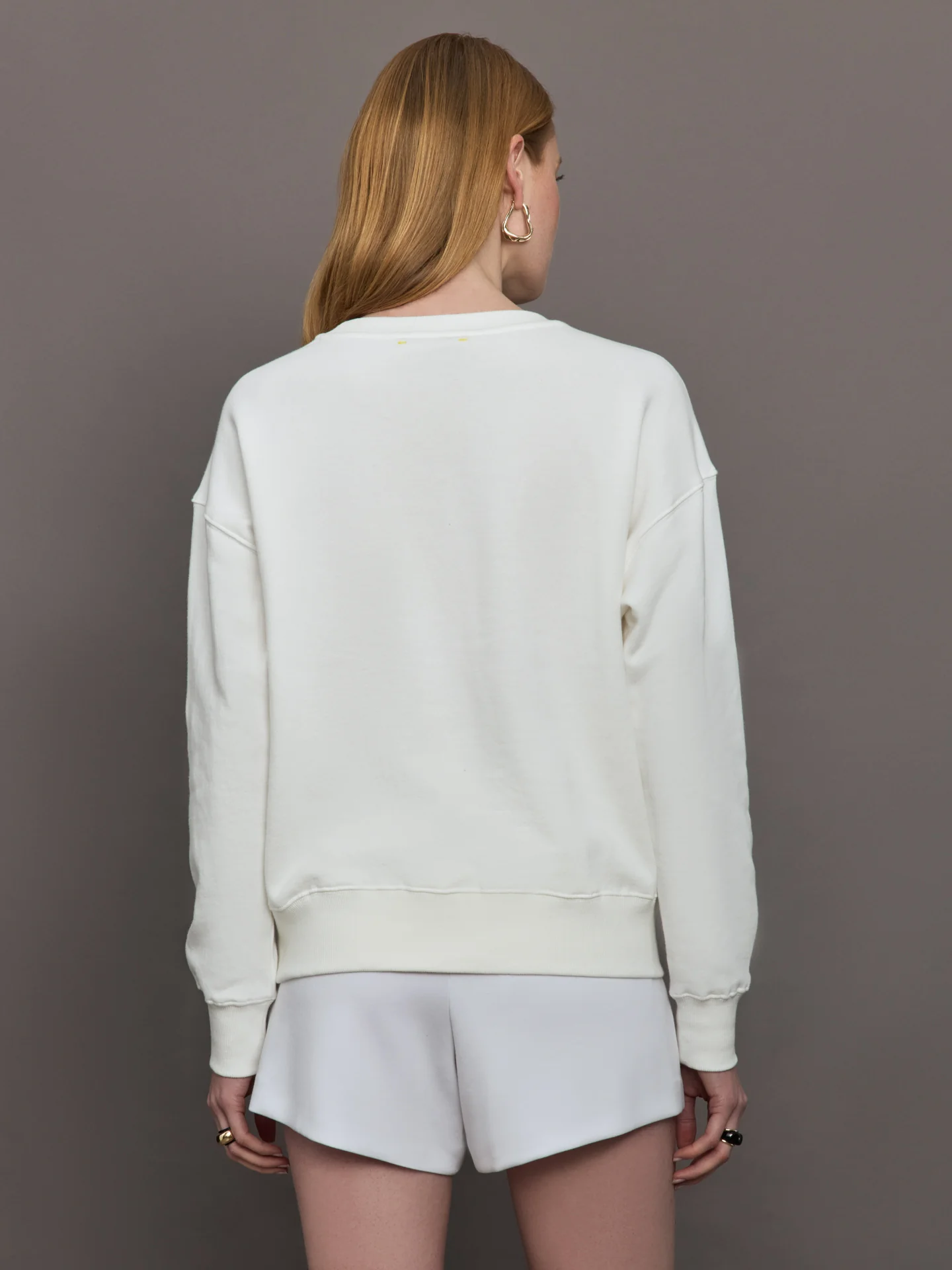 Ex-Boyfriend Le Sunshine Sweatshirt - White - Image 5