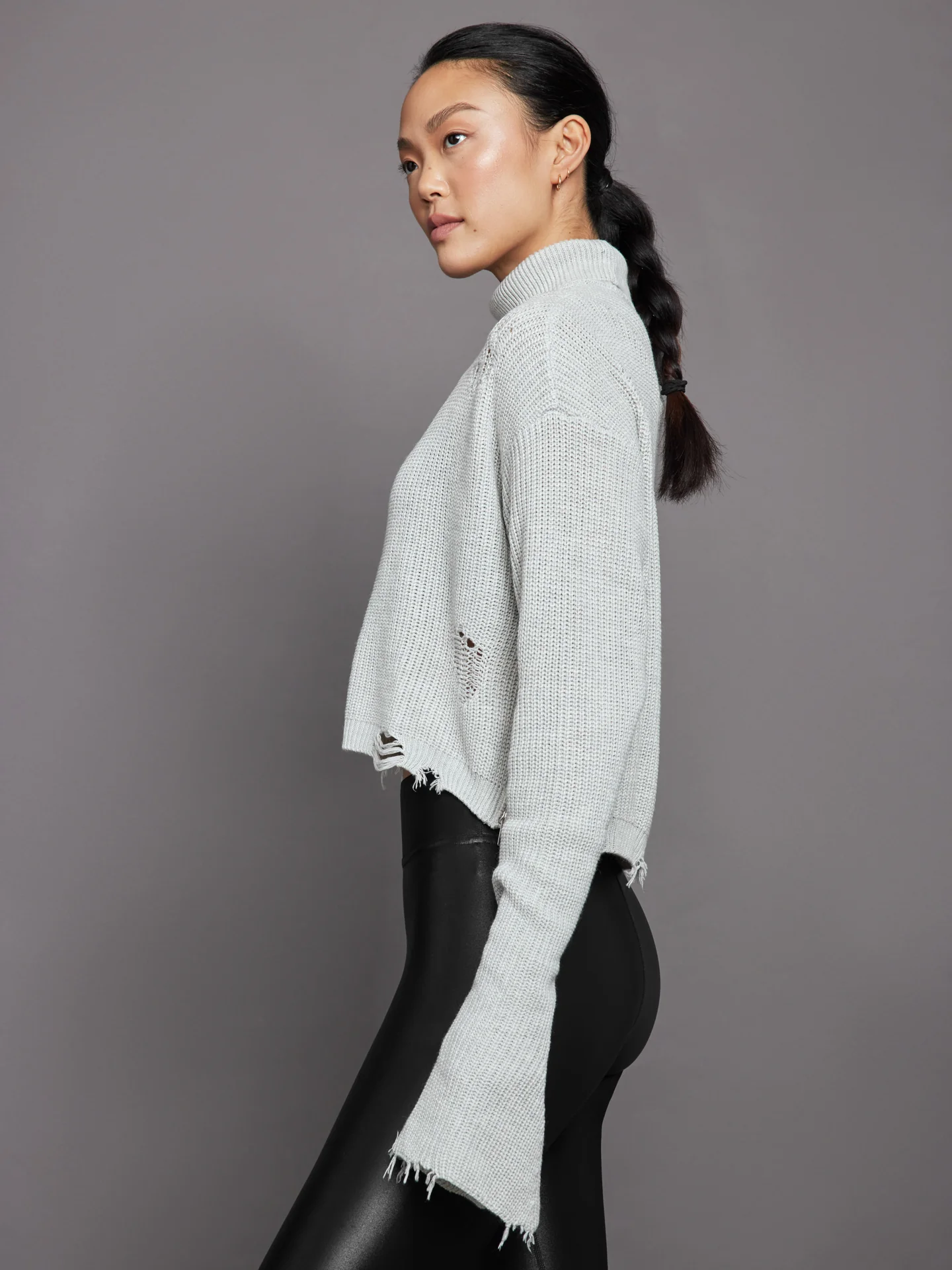 FAE TURTLE NECK - SILVER - Image 2