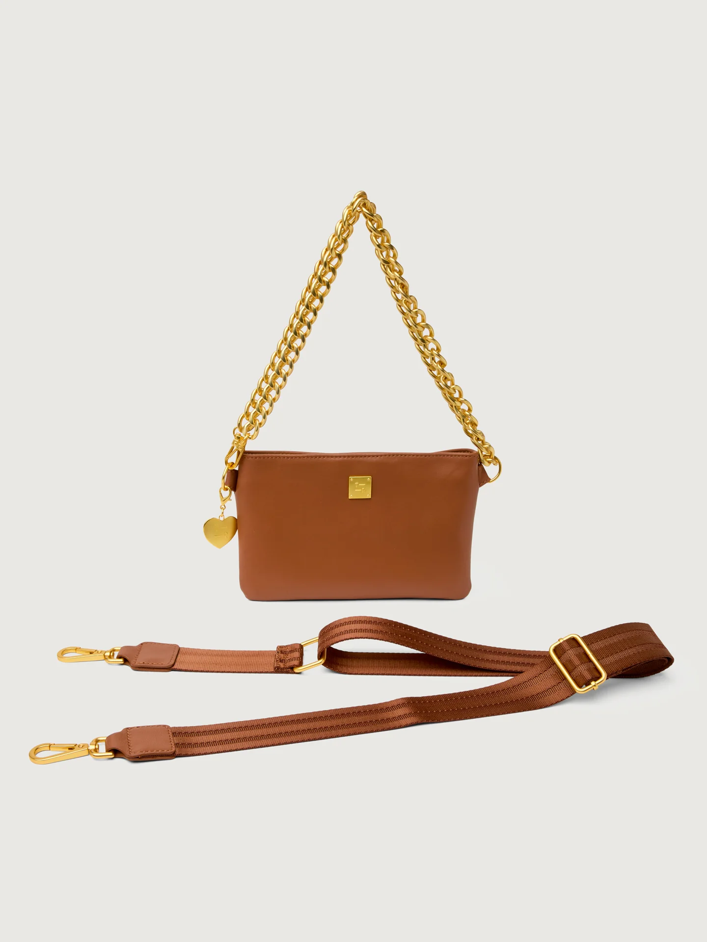 Fame - Saddle Leather/Saddle Web/Gold Hardware - Image 6