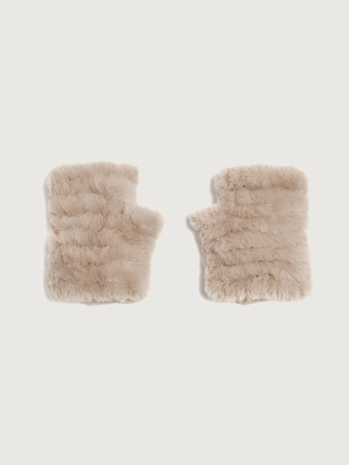 Faux Mandy Mittens - Palomino - Image 3
