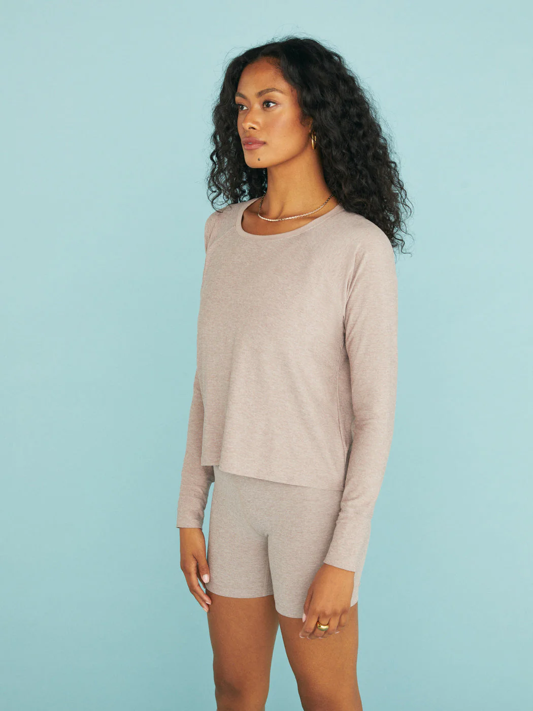 Featherweight Daydreamer Pullover - Chai