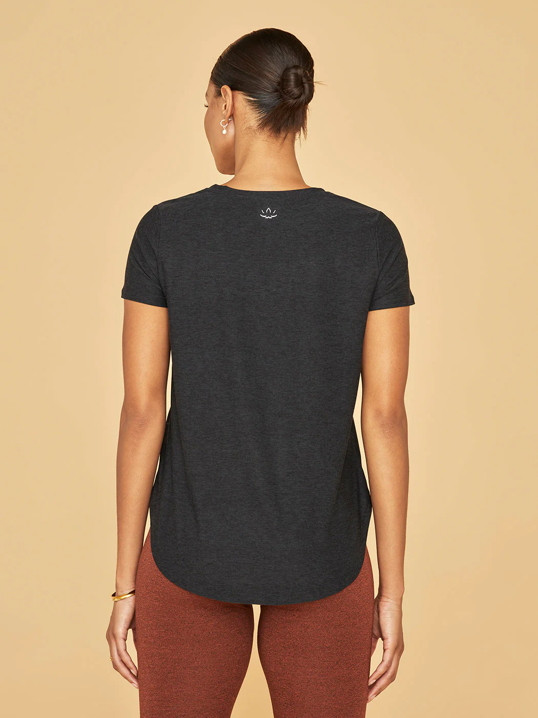 Featherweight On the Down Low Tee - Darkest Night - Image 2
