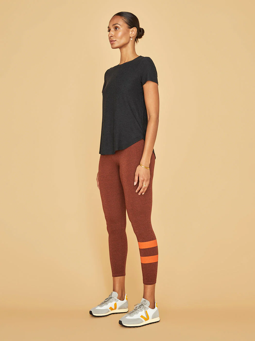 Featherweight On the Down Low Tee - Darkest Night - Image 5