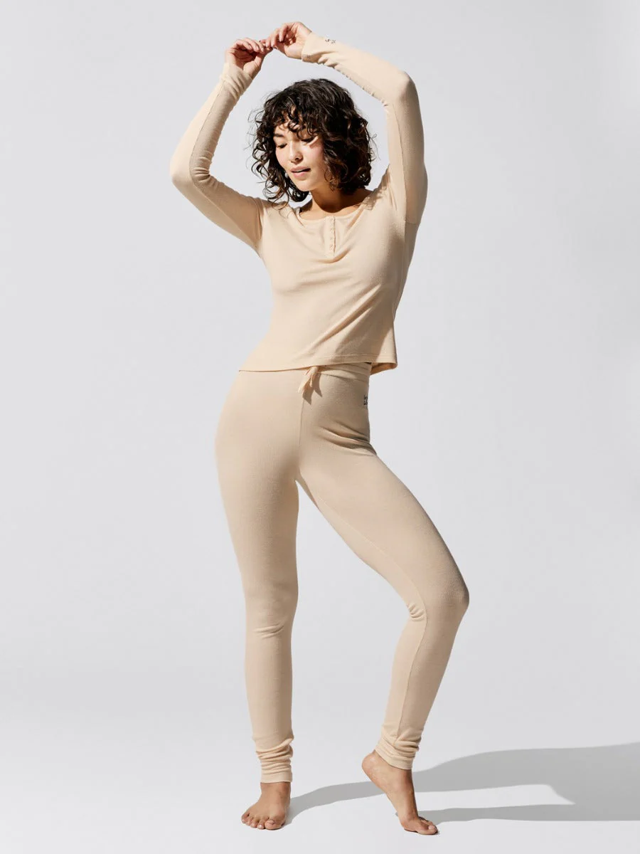 Fine Rib Lounge Pant - Shs - Image 5