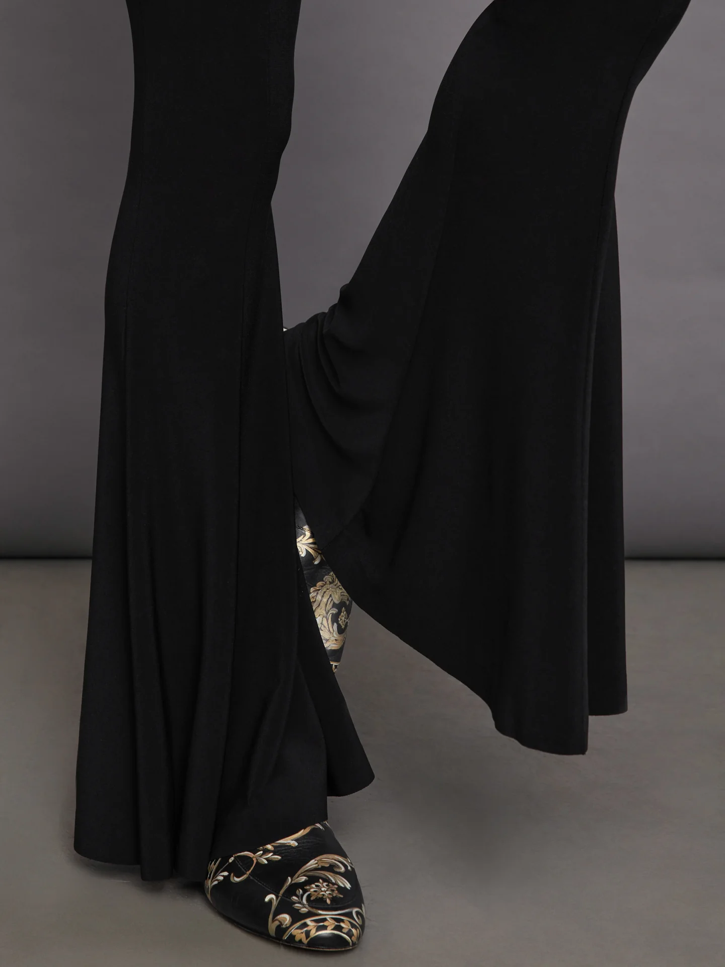 Fishtail Pant - Black - Image 6