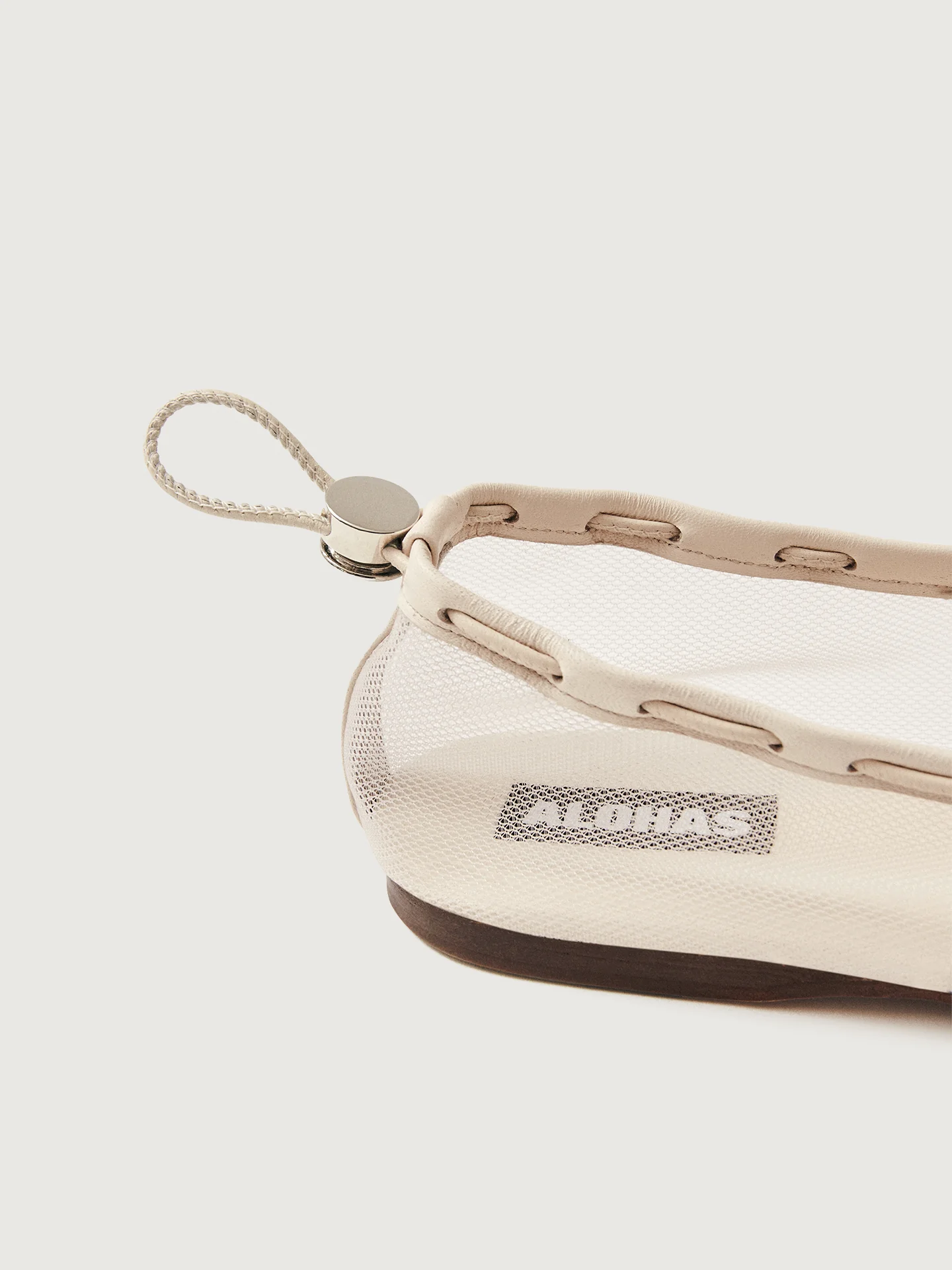 Gill Mesh - White Leather - Image 5