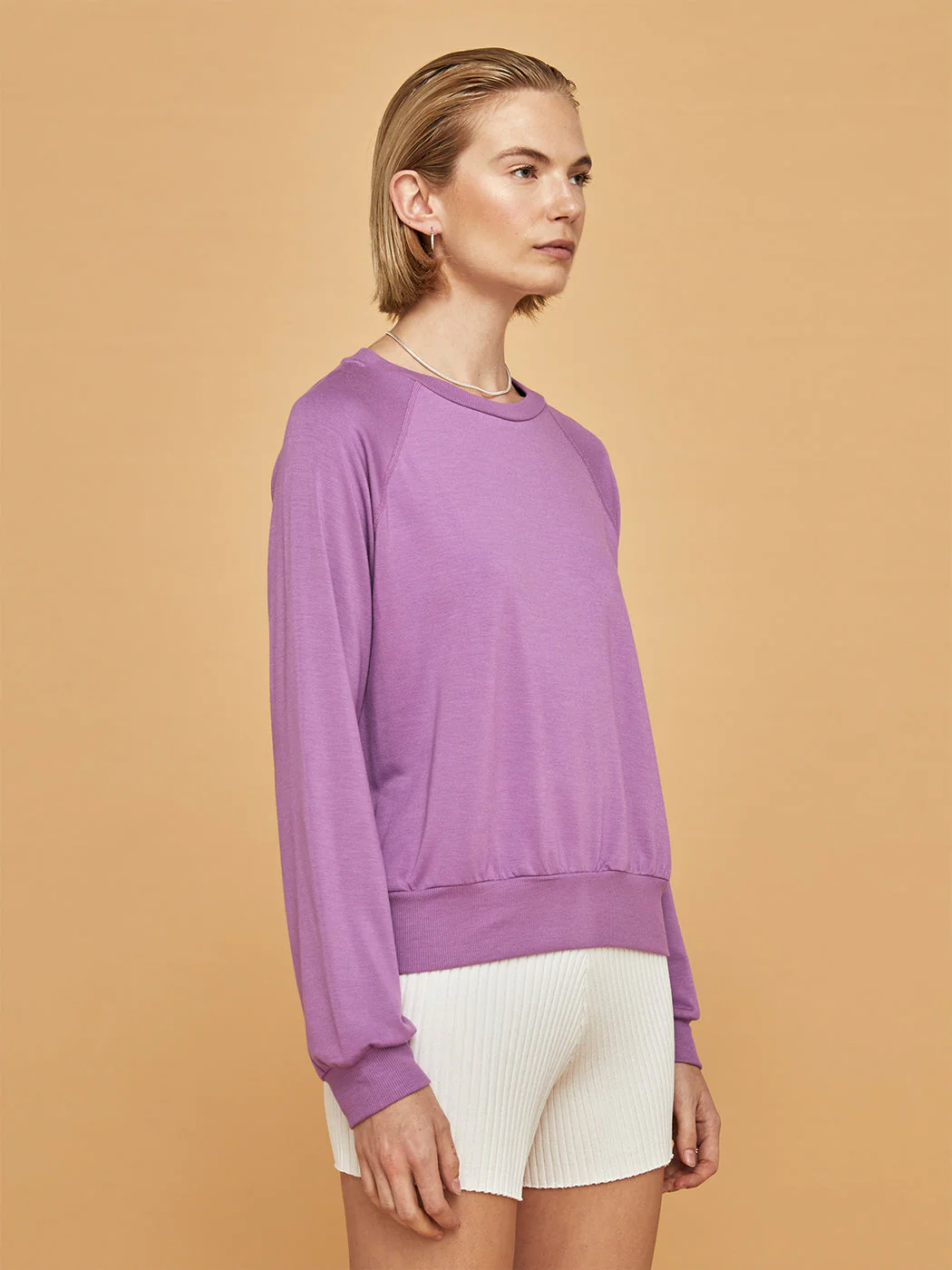 Good Company Crew Pullover - Bright Iris - Image 3