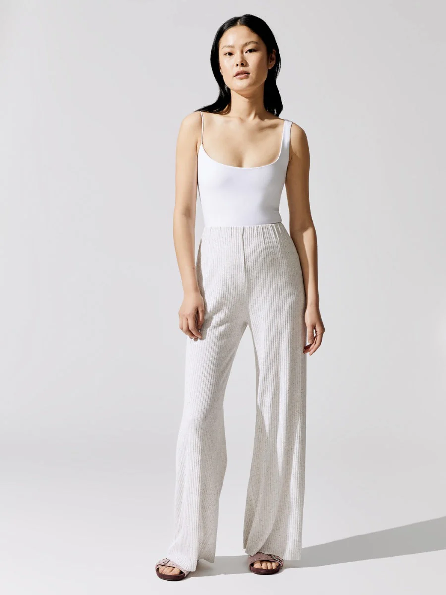 Gracie Asymmetric Strap Bodysuit - White - Image 3