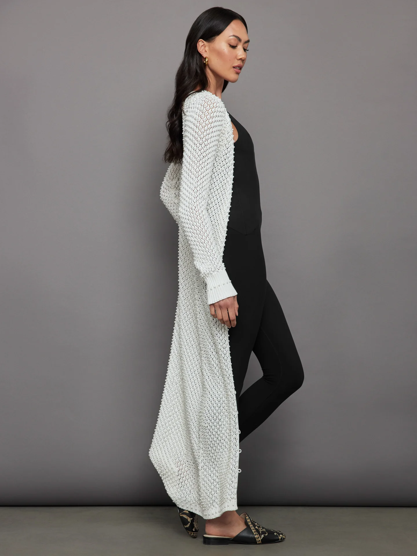 HAIFA CARDIGAN - OFF WHITE - Image 2