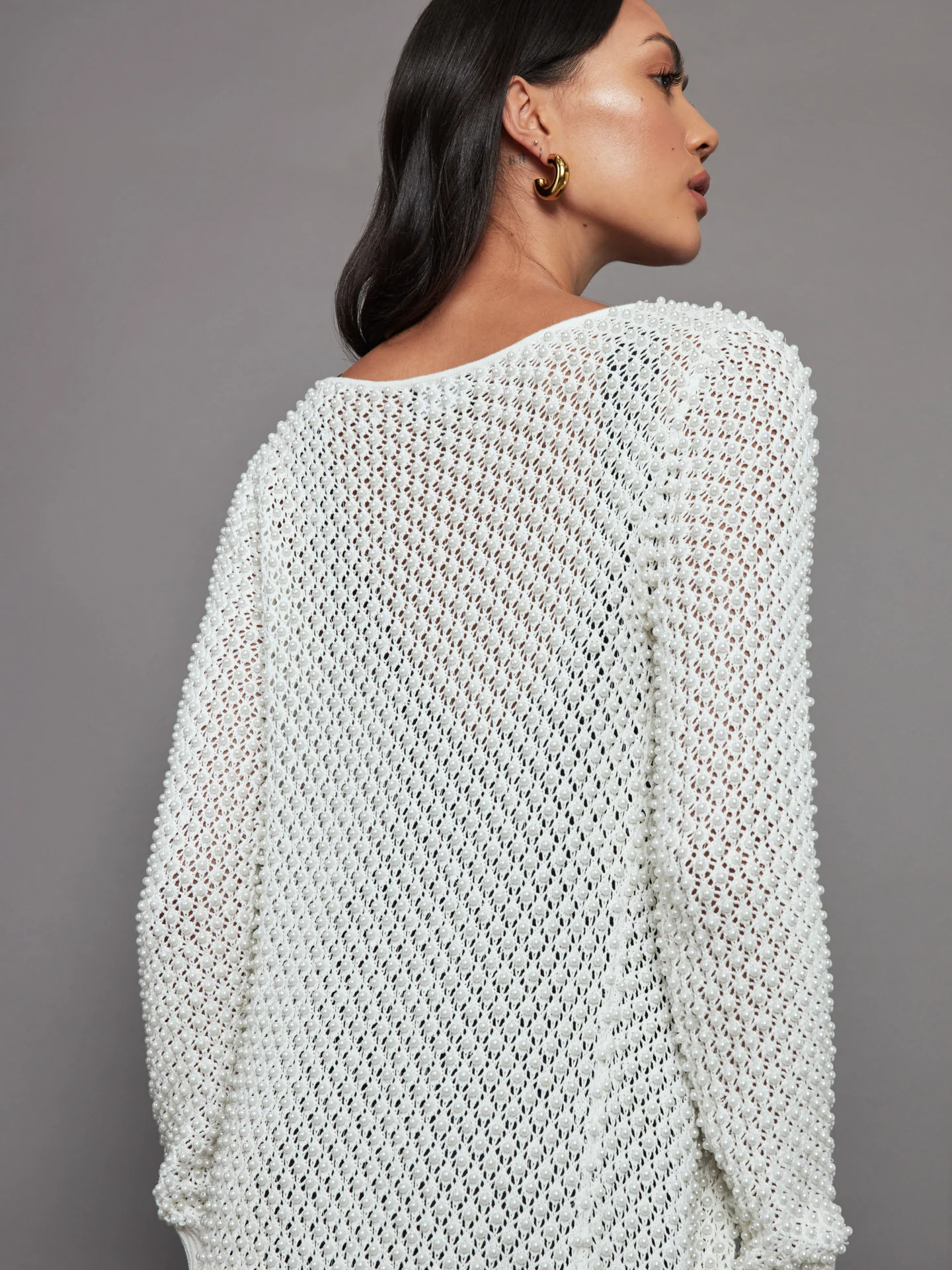 HAIFA CARDIGAN - OFF WHITE - Image 4