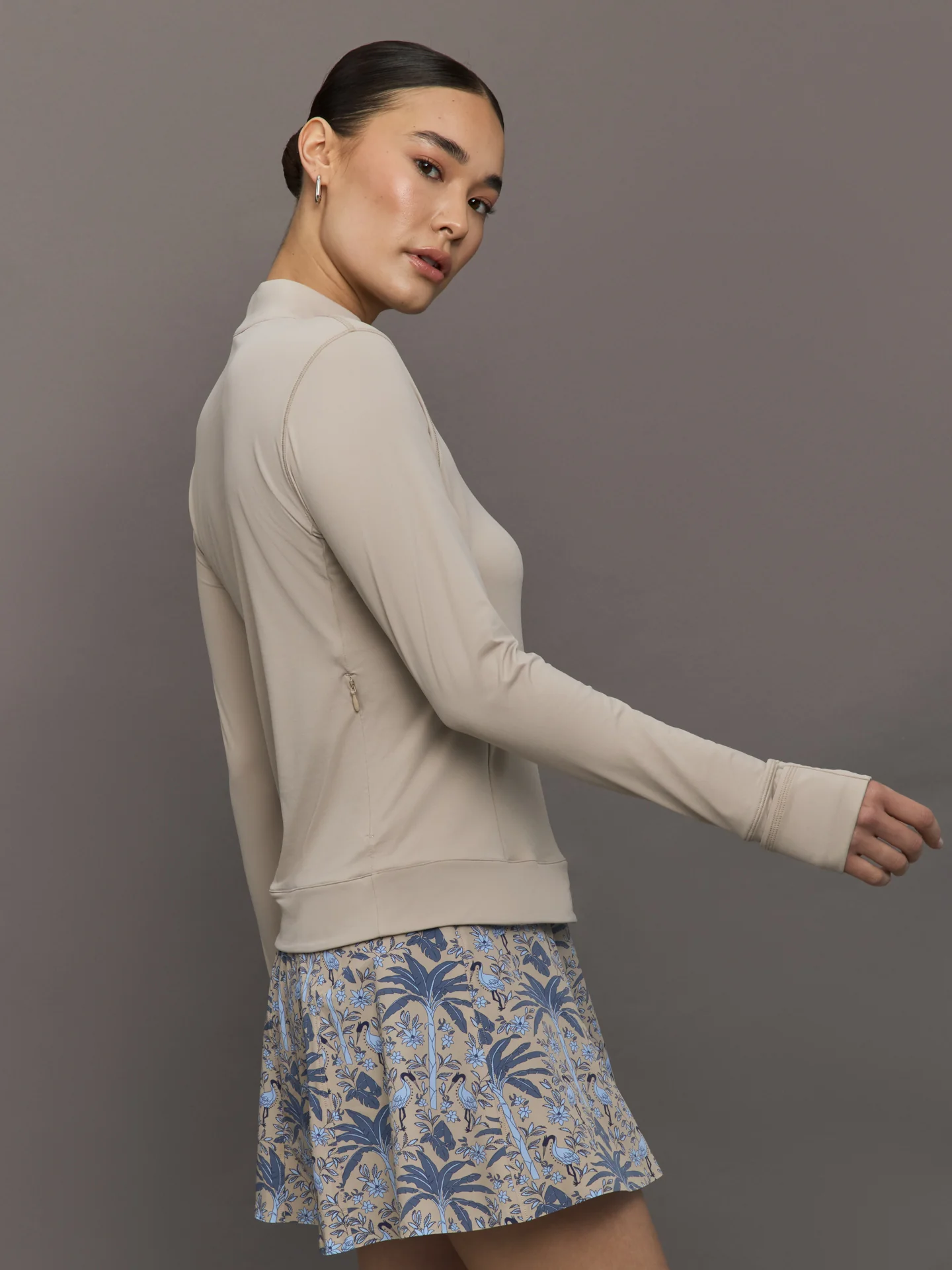 Halley II Quarter Zip - Sand - Image 4