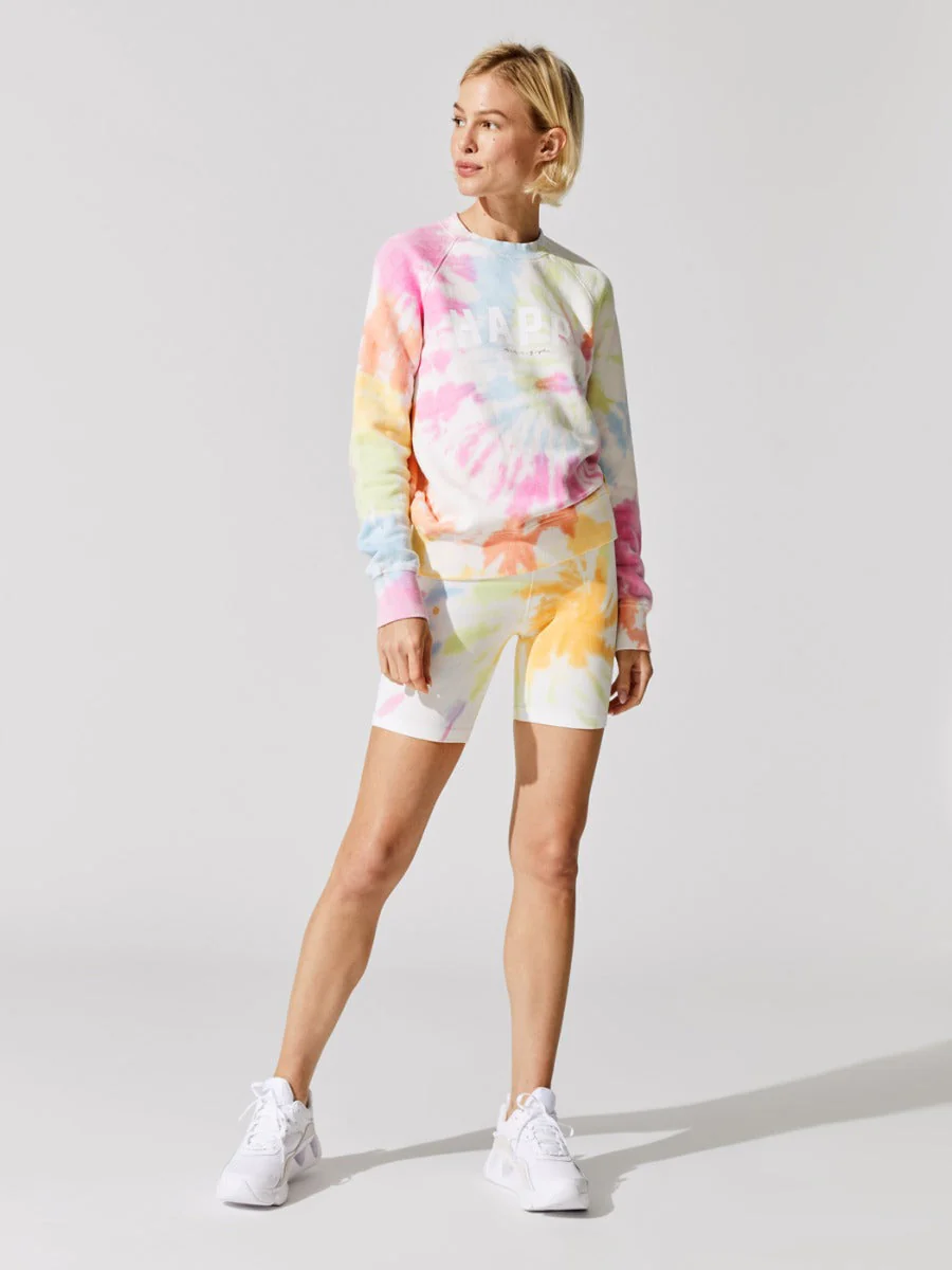 Happy Old School Terry Pullover - Sunny Days Swirl - Image 4
