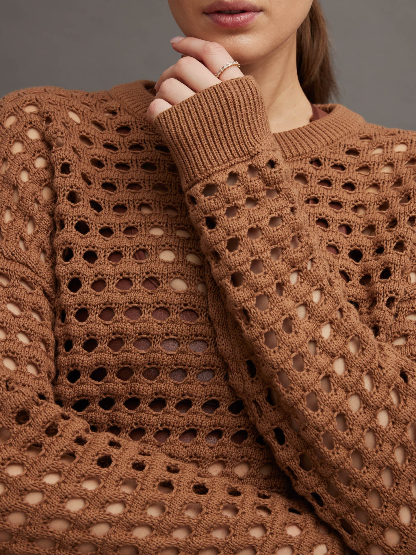 HARSHAW SWEATER - GOLDEN BRONZE - Image 2