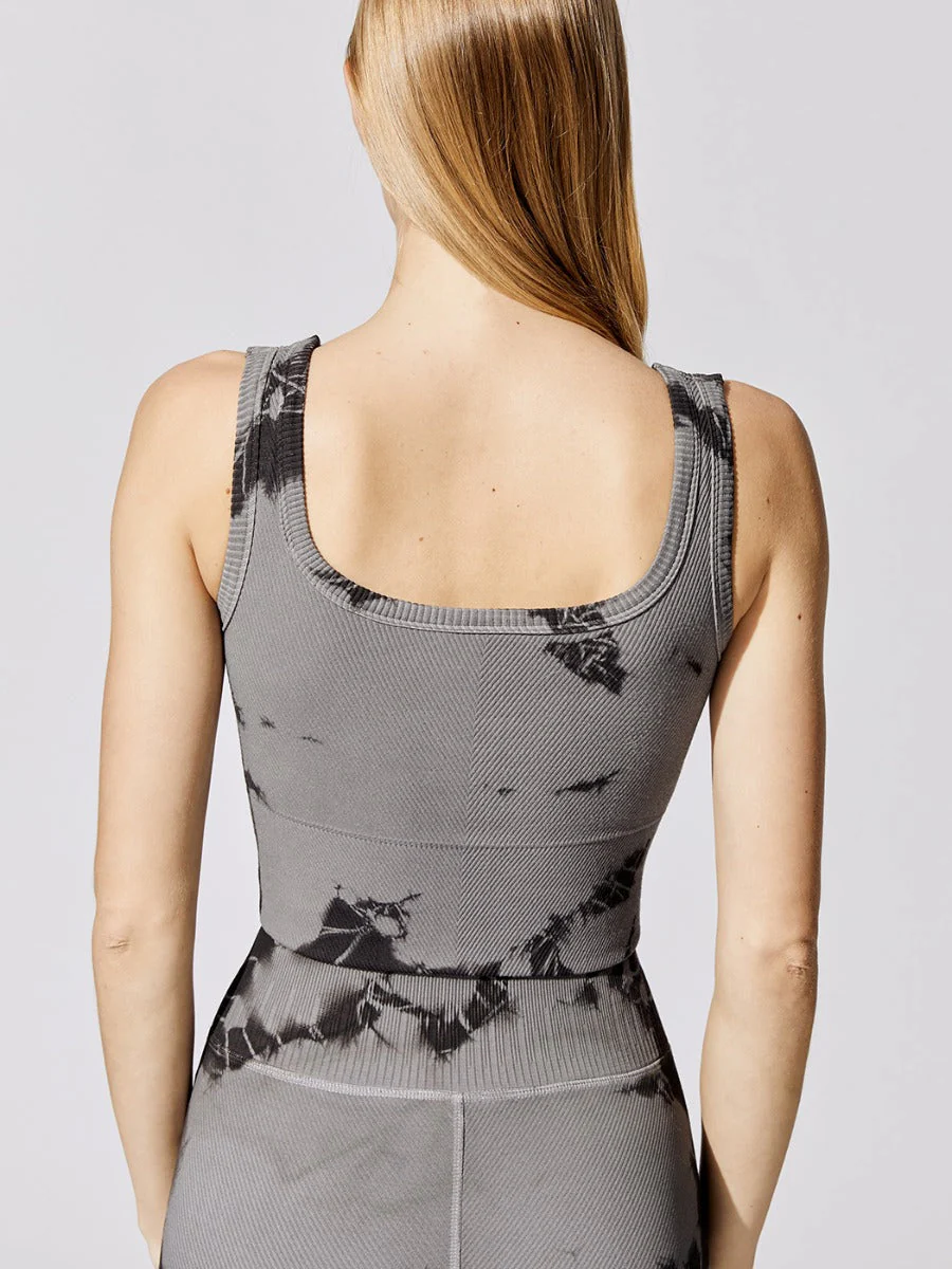 Haze Shayna Chevron Crop - Black Haze - Image 4
