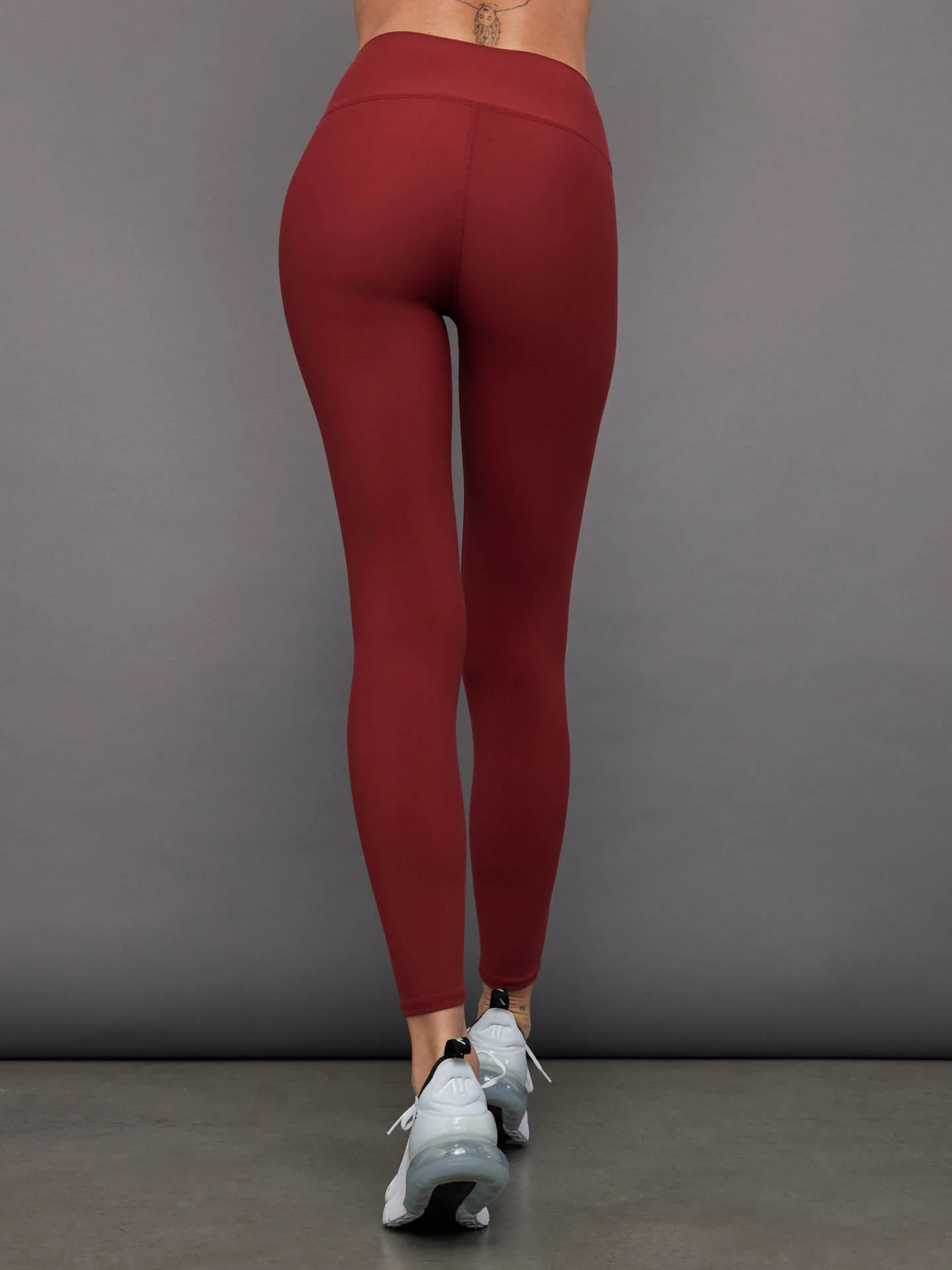 High Rise Legging in Melt - Merlot - Image 3