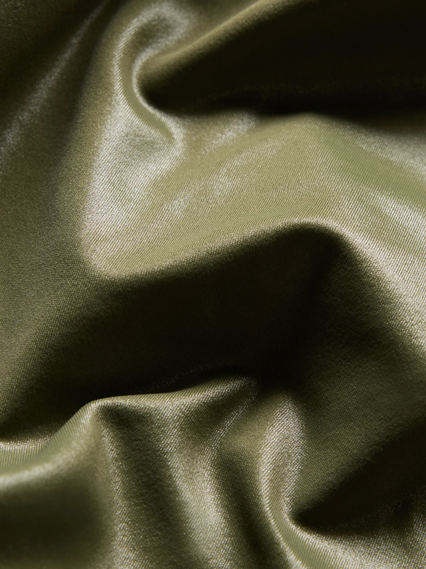 High Rise Full-Length Legging in Takara Shine - Olive - Image 7