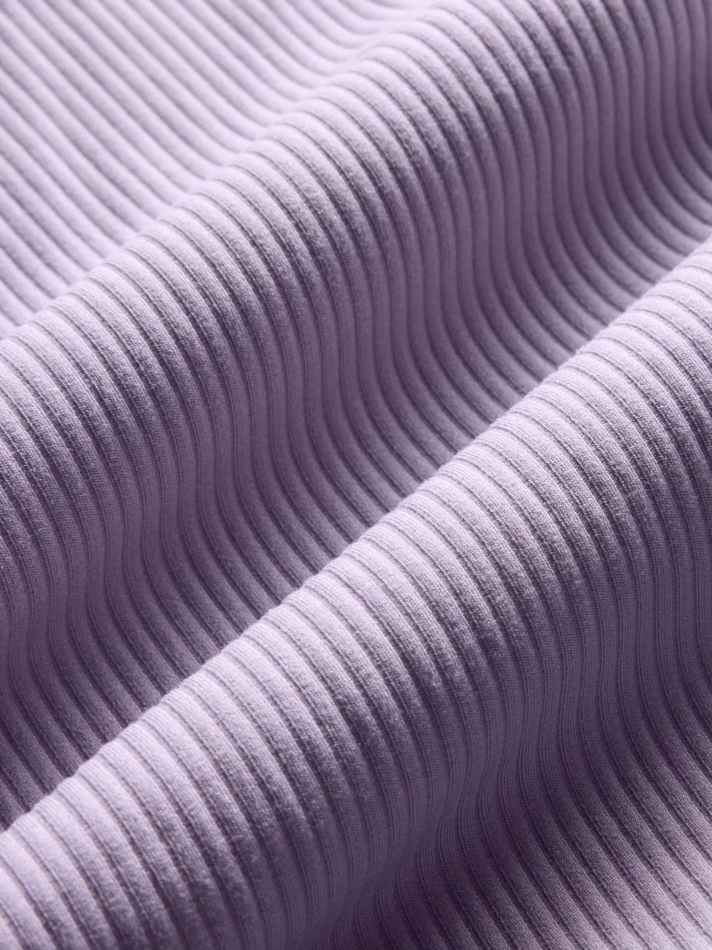 High Rise Legging in Ribbed Melt - Lavender Grey - Image 6