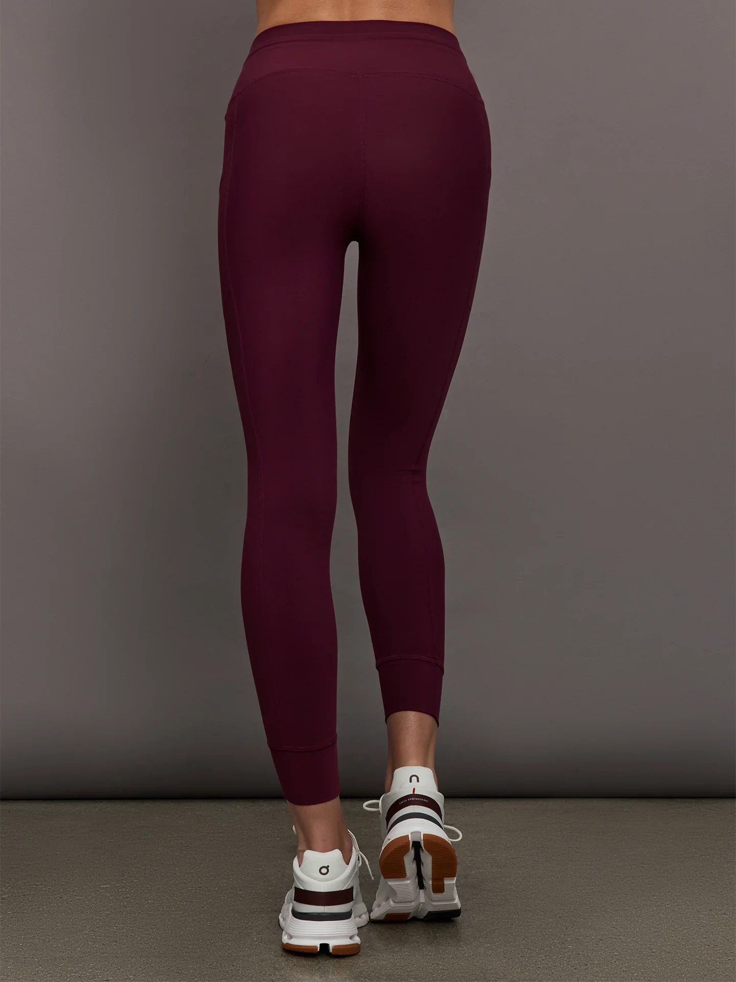 High Rise Sport Pocket Legging in Melt - Fig - Image 4