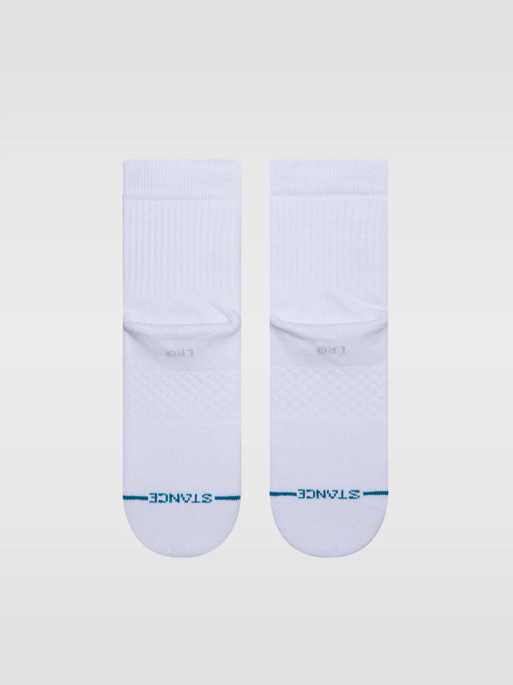 Icon Quartern Socks - White