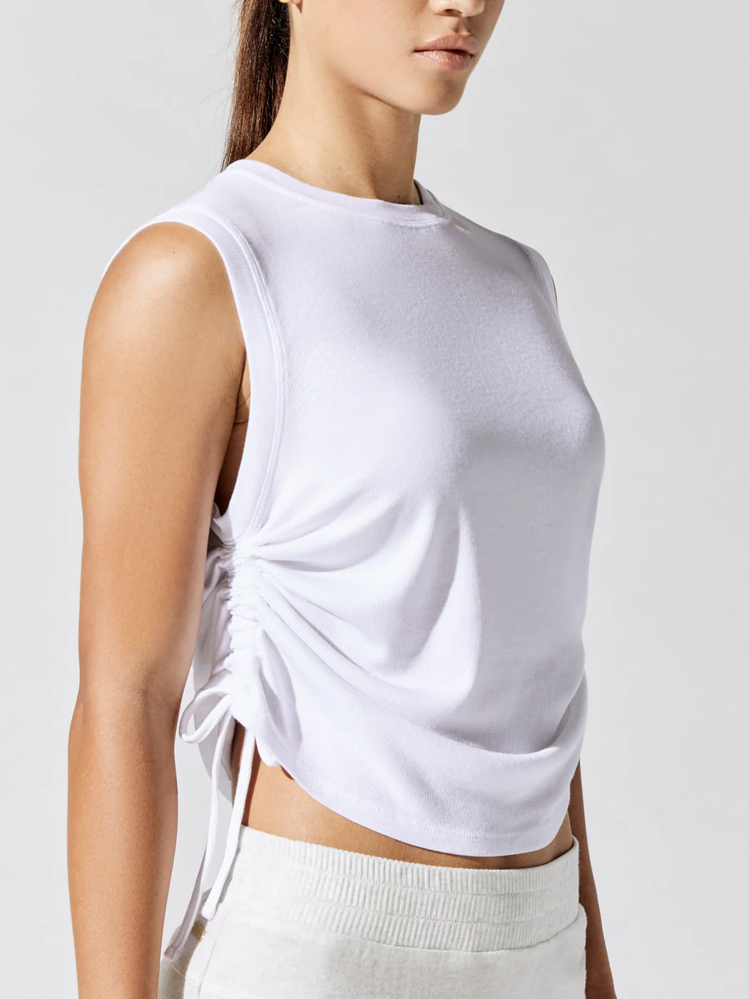 Indio Muscle Tank - White - Image 3
