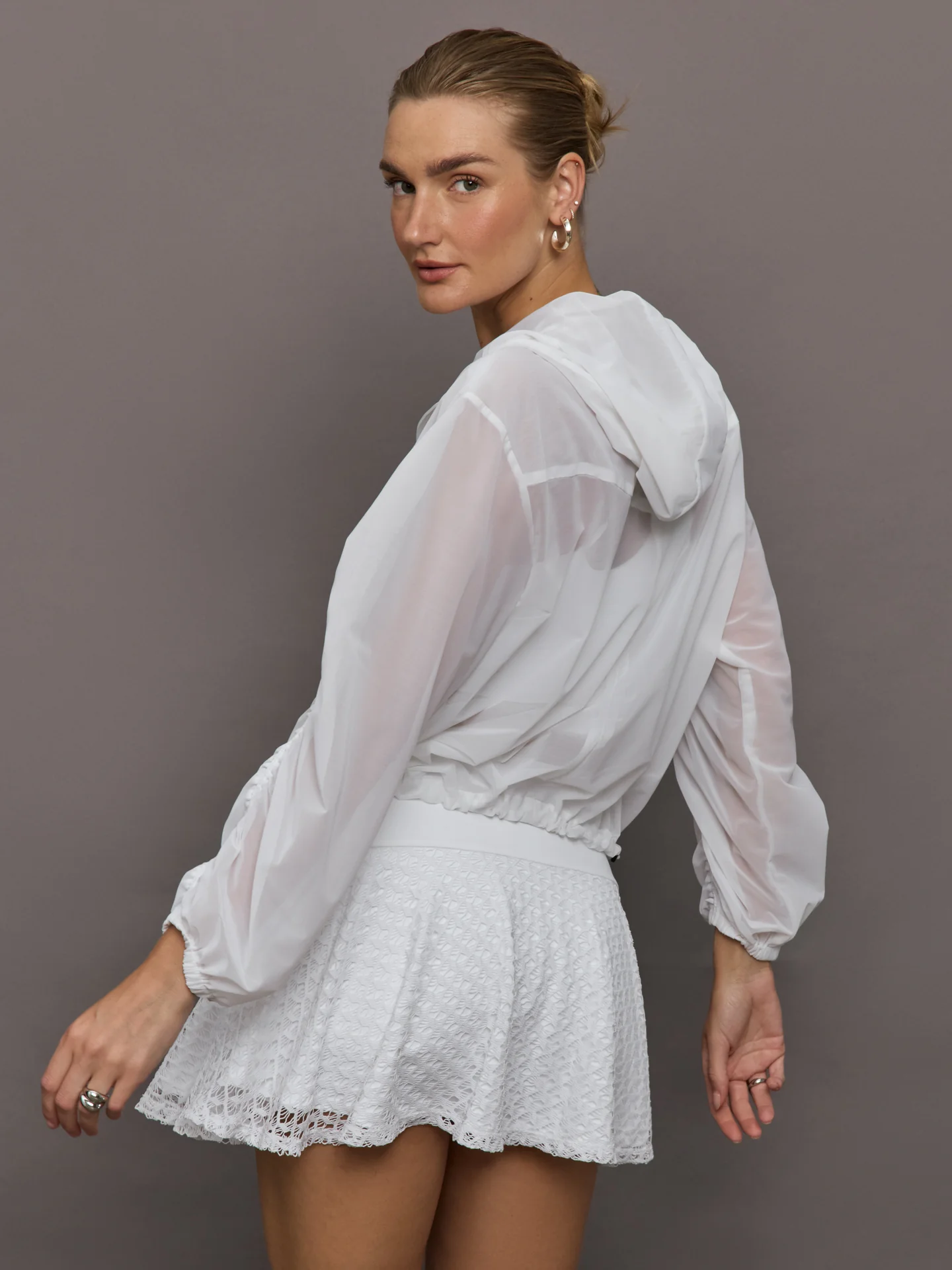 Indy Jacket - White - Image 4