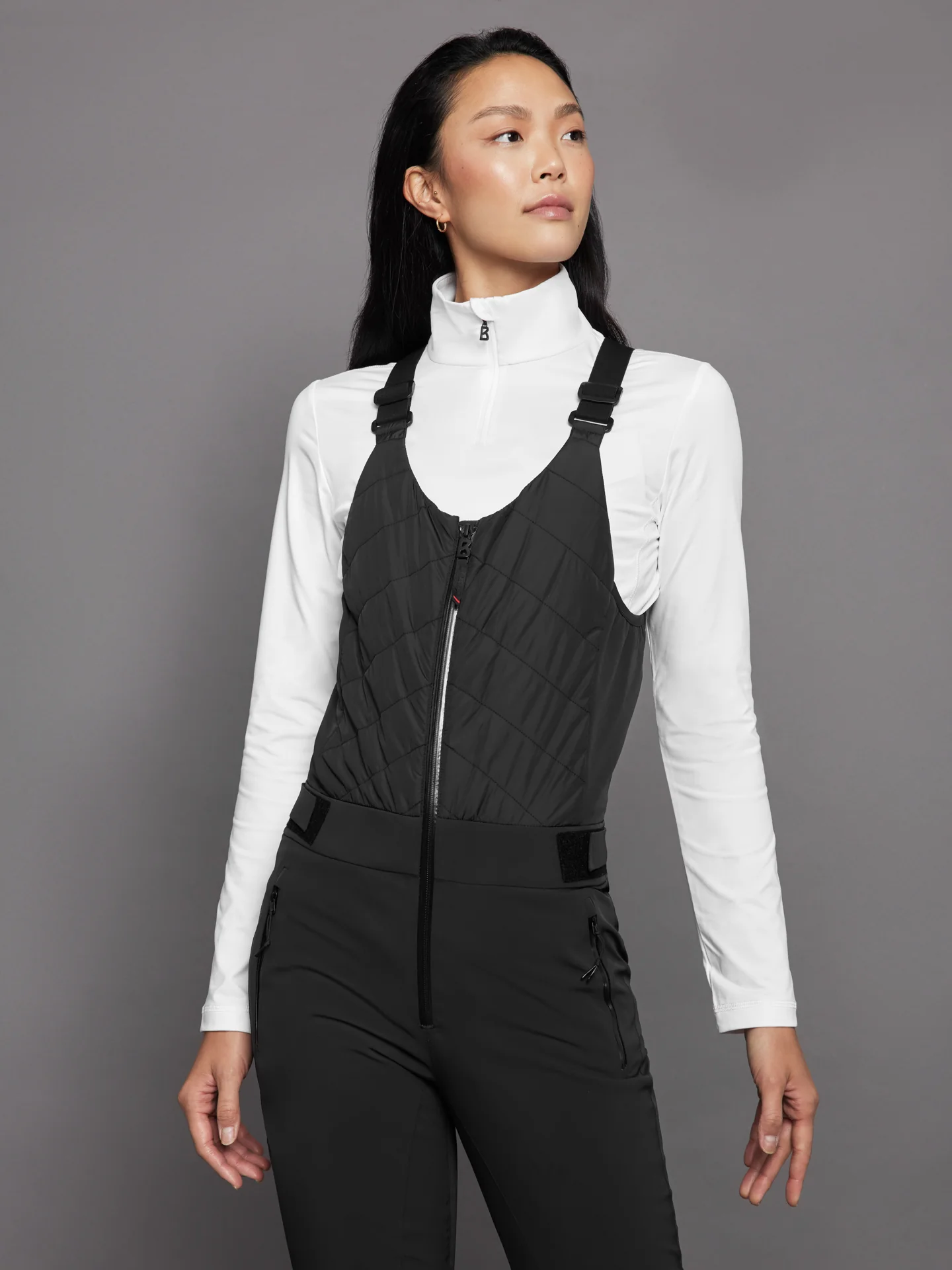 Ivie Bib Pants - Black - Image 2
